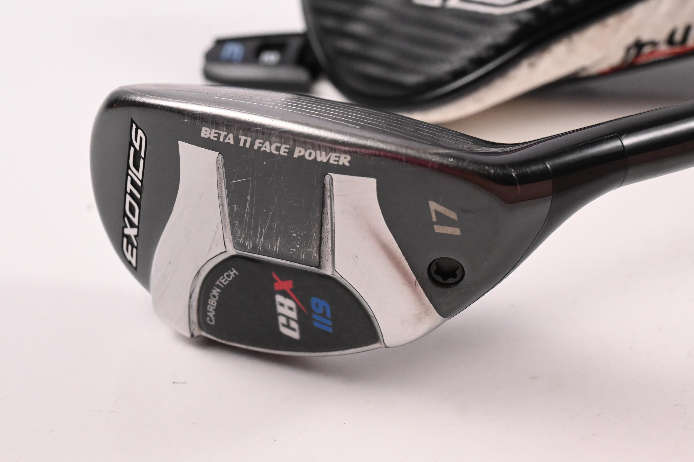 Tour Edge CBX 119 #2 Hybrid / 17 Degree / Stiff Flex KBS Prototype 75 Shaft