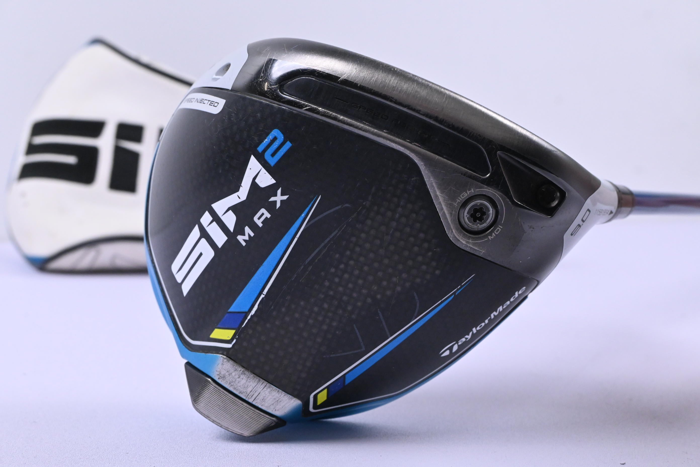 Taylormade SIM2 Max Driver / 9 Degree / Regular Flex Project X EvenFlow Riptide