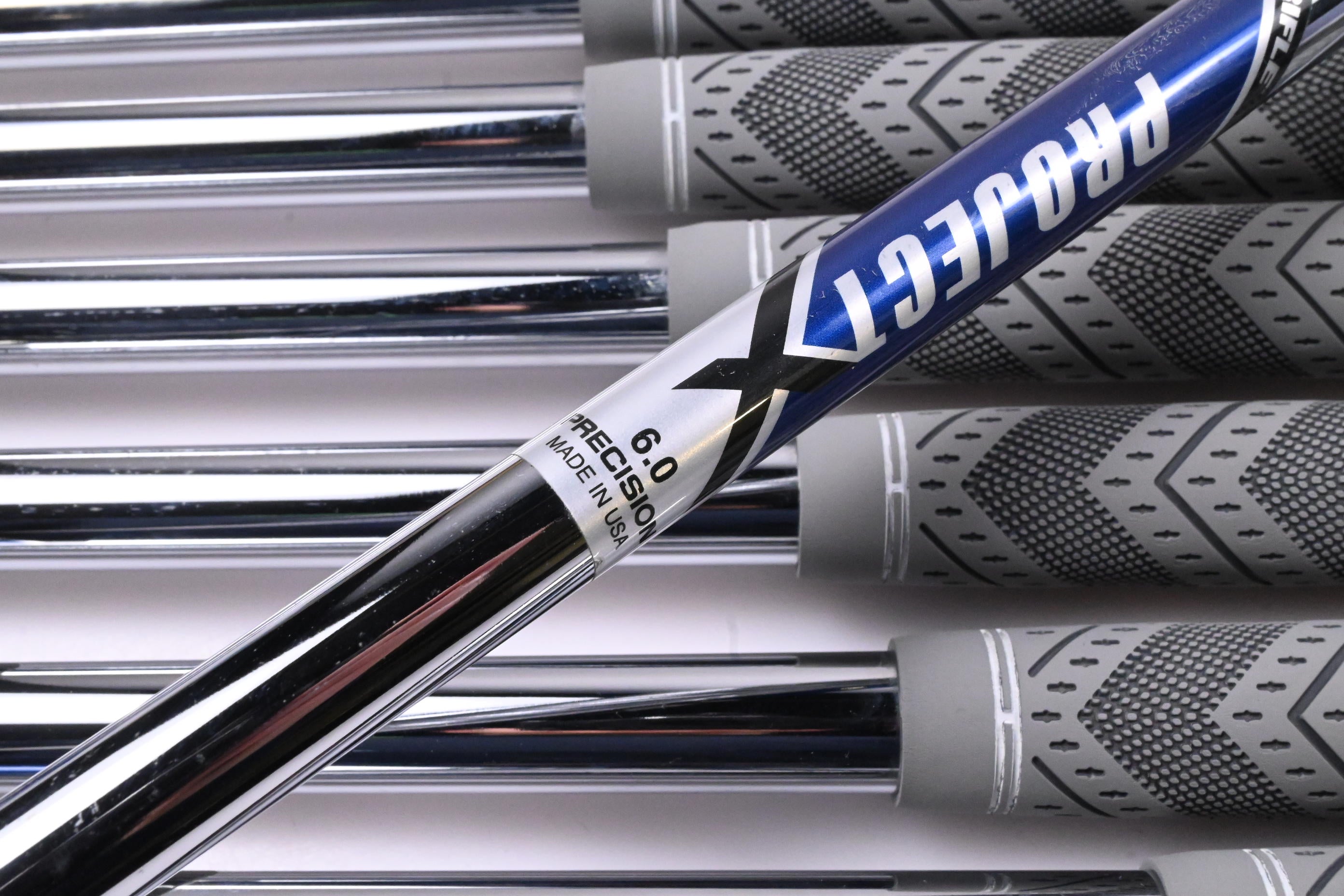 Mizuno JPX 921 Hot Metal Pro Irons / 4-PW+GW / Stiff Flex Project X Shafts