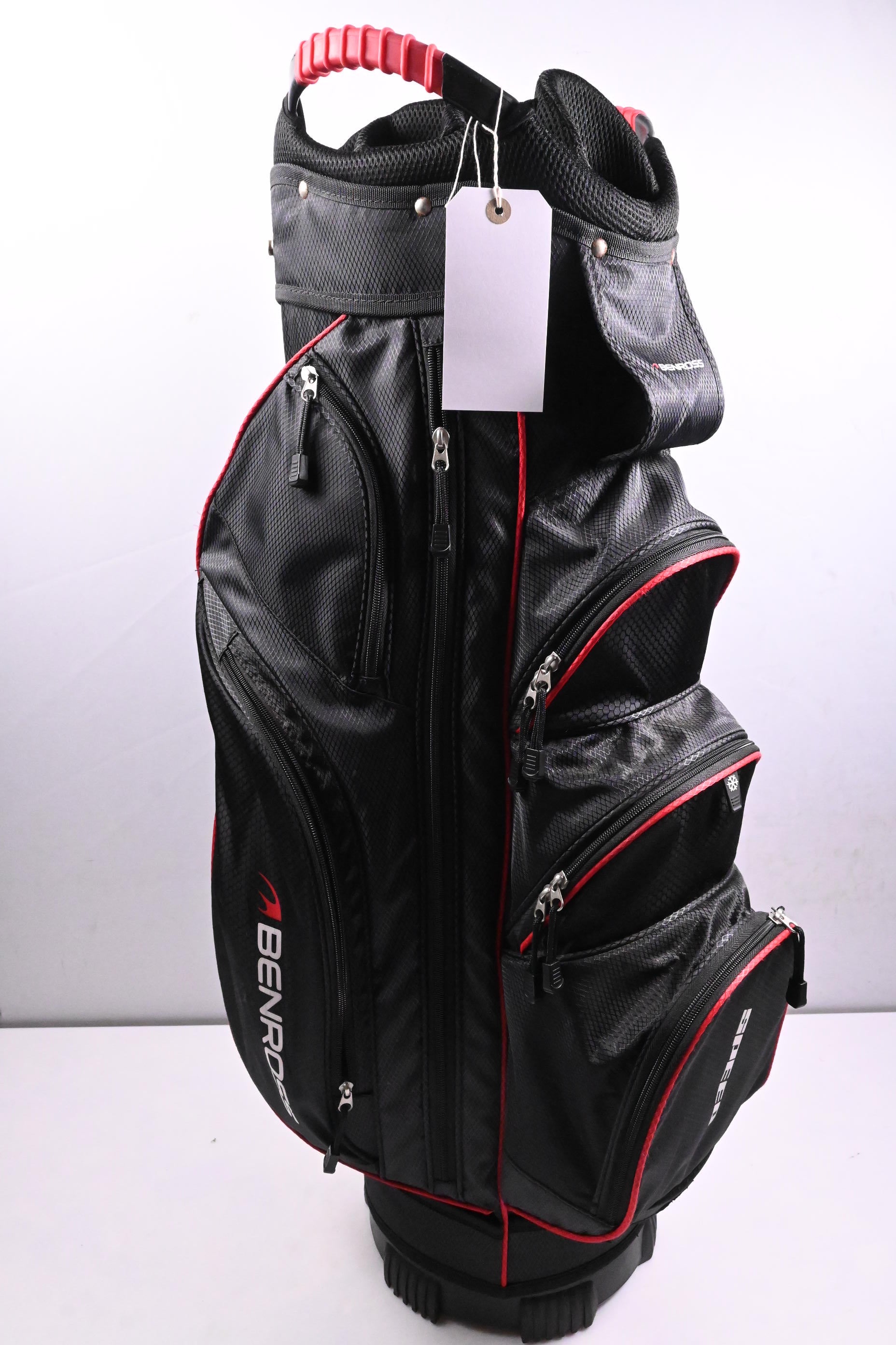 Benross Speed Golf Bag / 14-Way Divider / Black, Red