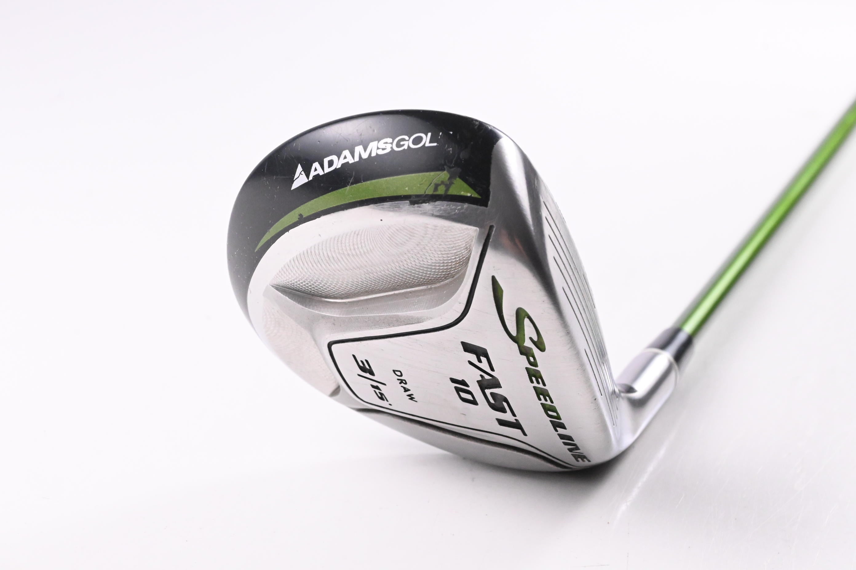Adams Speedline Fast 10 #3 Wood / 15 Degree / Regular Flex Aldila Wasabi 70