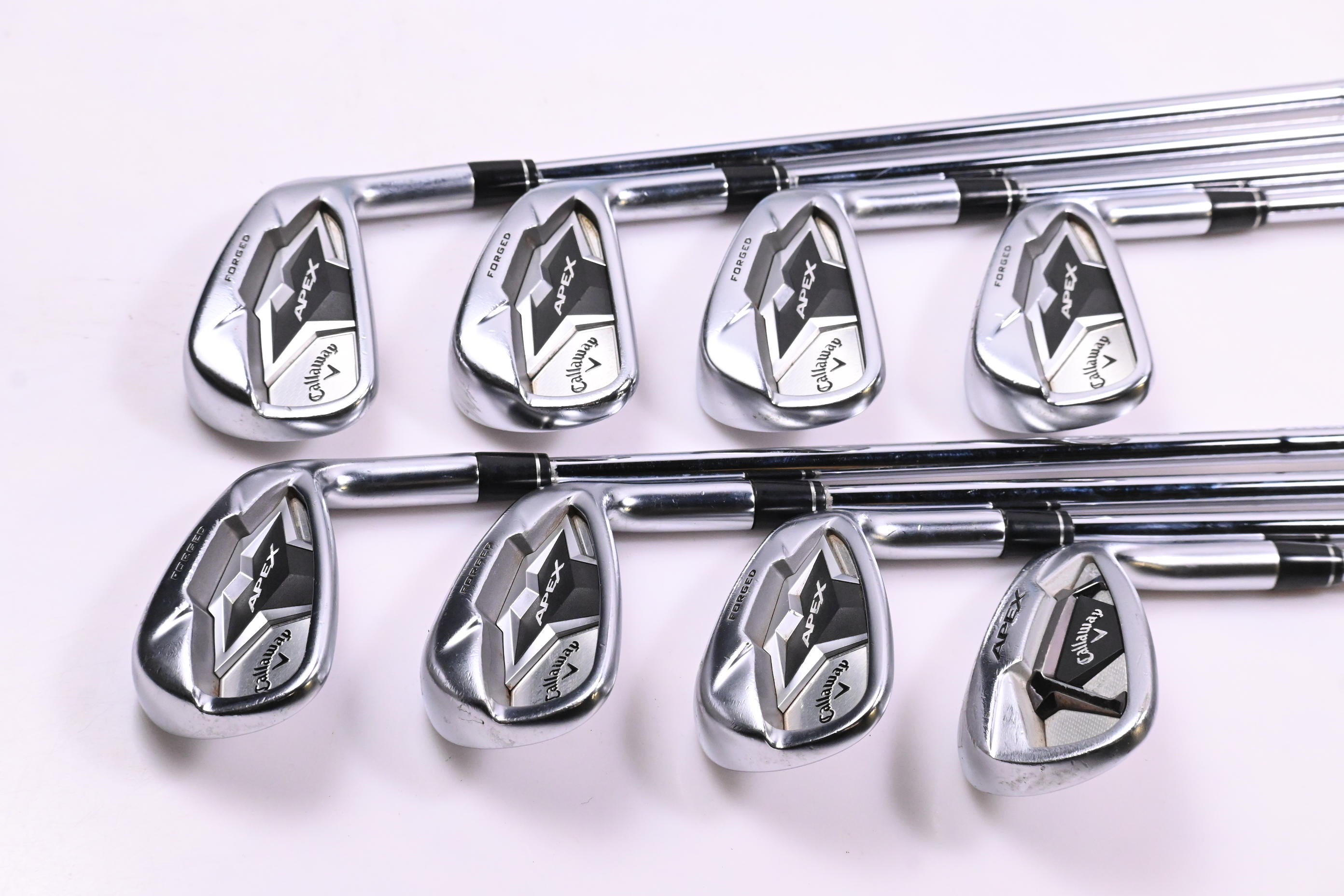 Callaway Apex 19 Irons / 4-PW+GW / Regular Flex N.S.Pro Modus³ Tour 105 Shafts