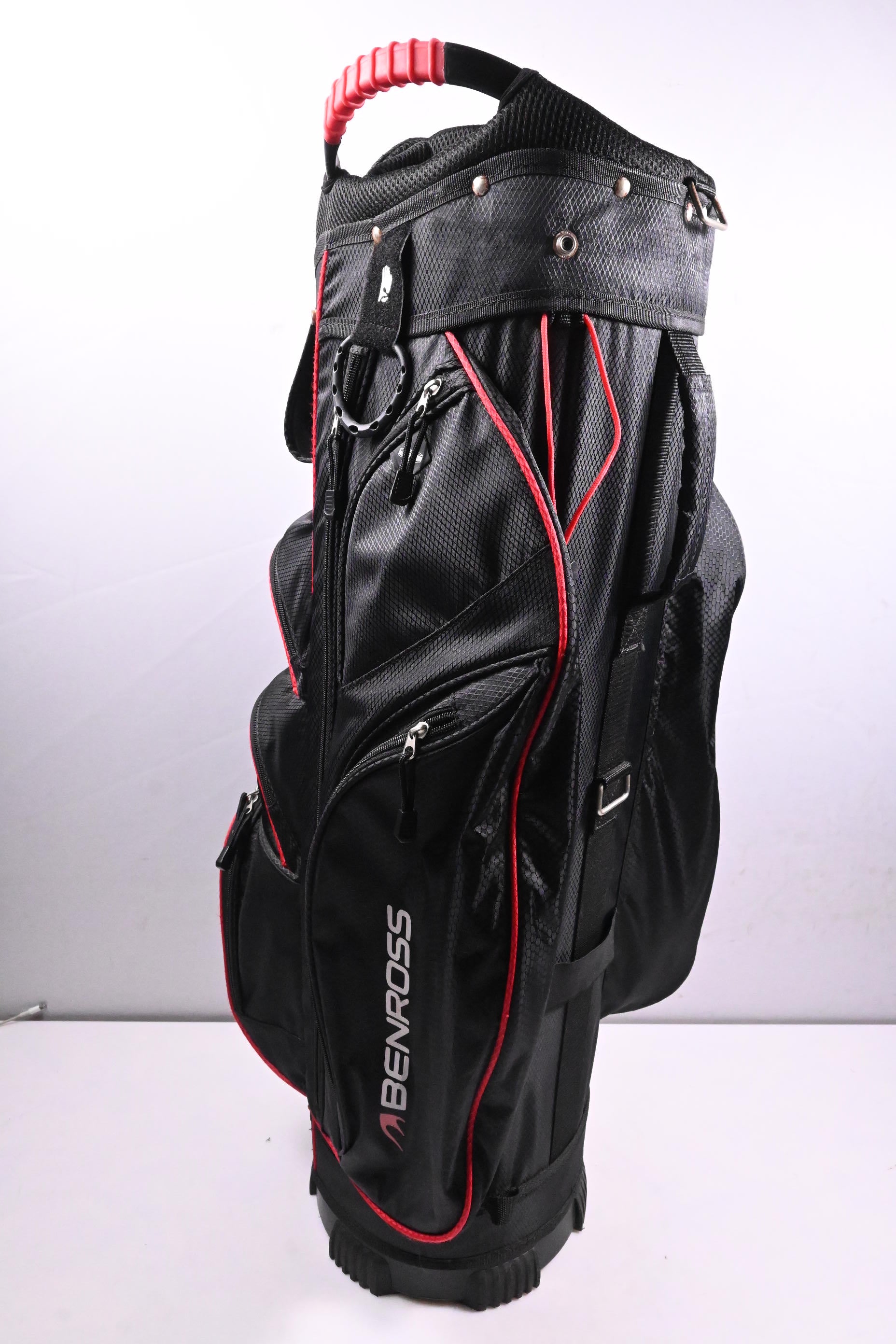 Benross Speed Golf Bag / 14-Way Divider / Black, Red