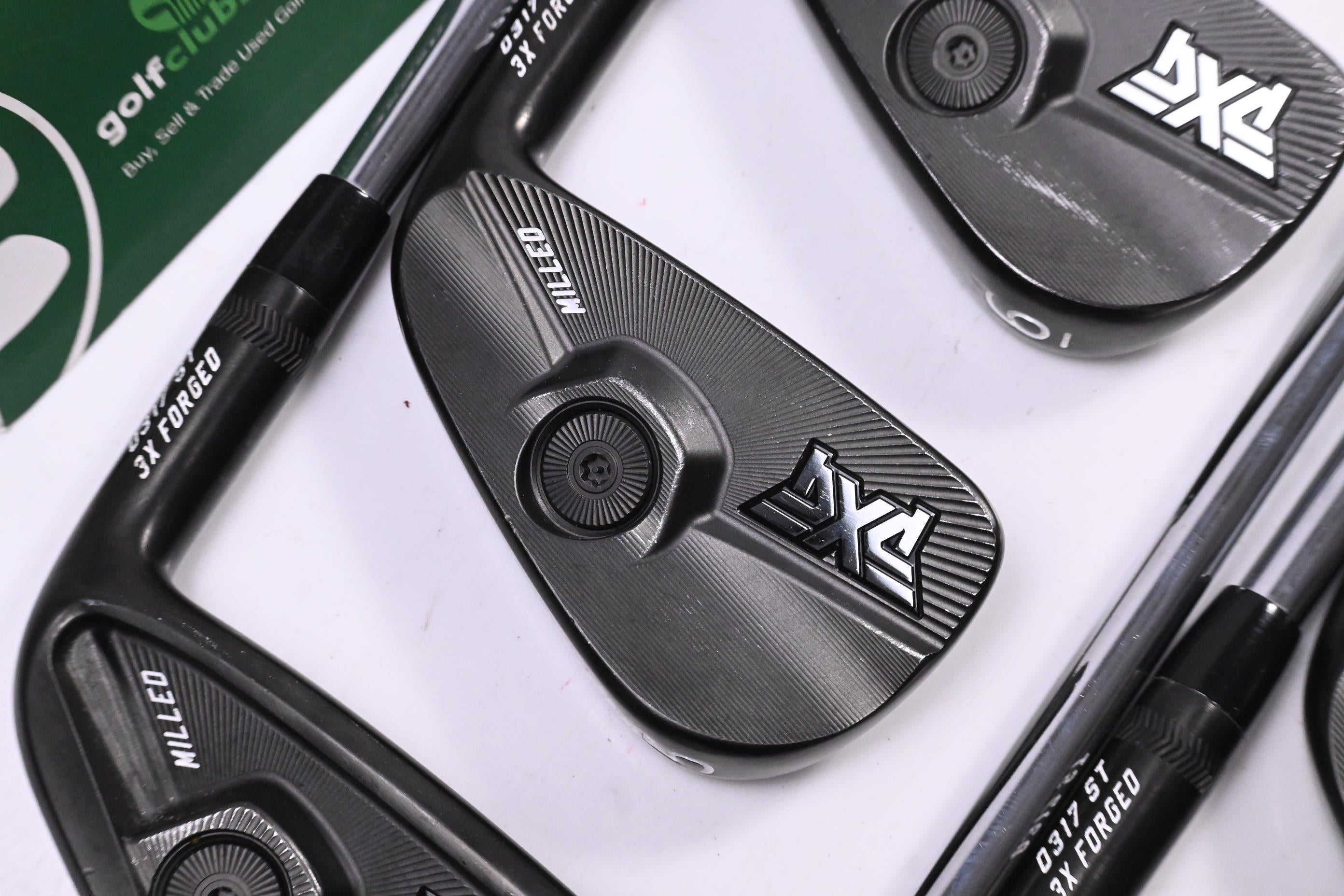 PXG 0317 ST Milled Irons / 4-PW / Stiff Flex Dynamic Gold MID 115 S300 Shafts