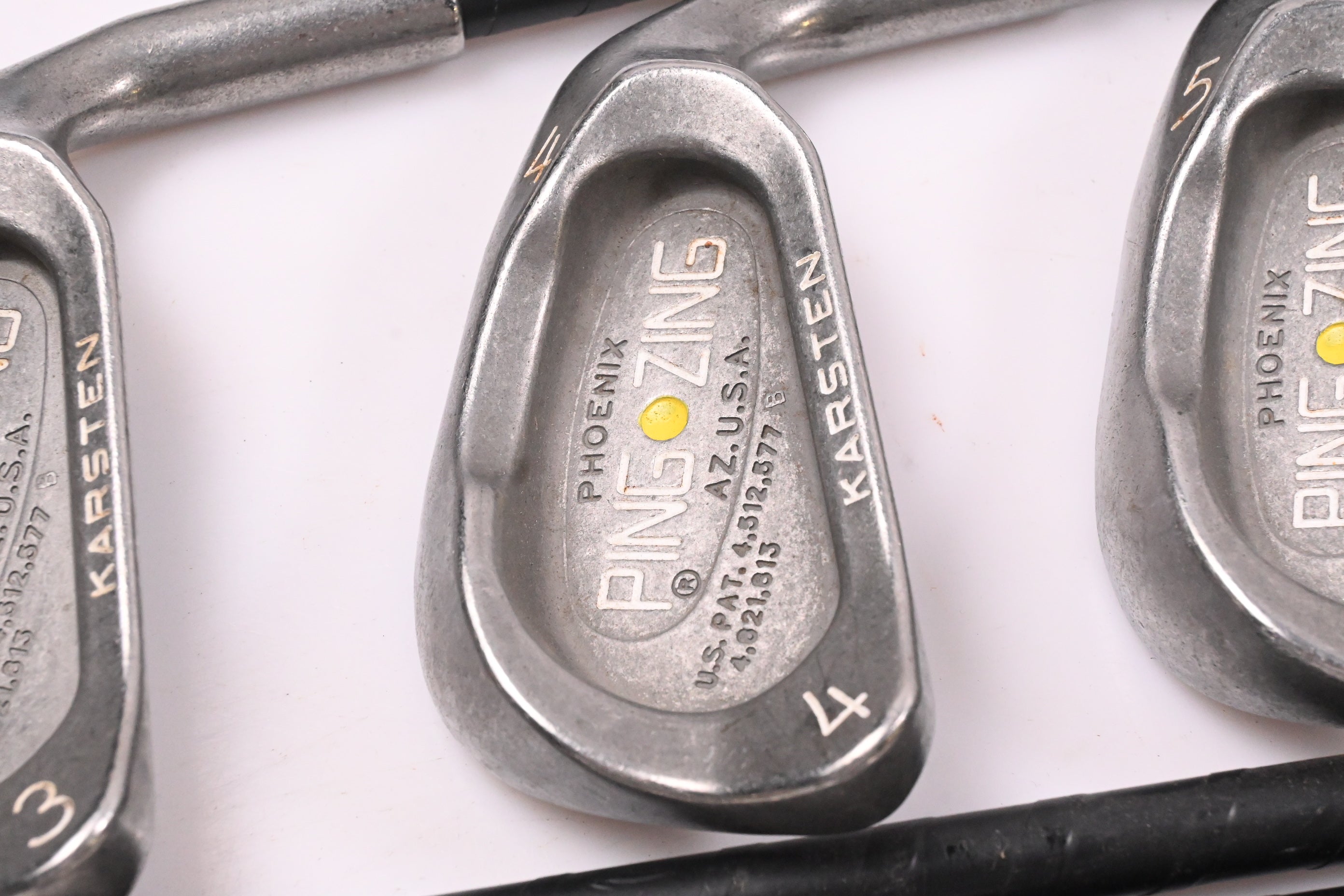 Ping Zing Irons / 3-9i / Yellow Dot / Regular Flex Ping Aldila 101 Shafts