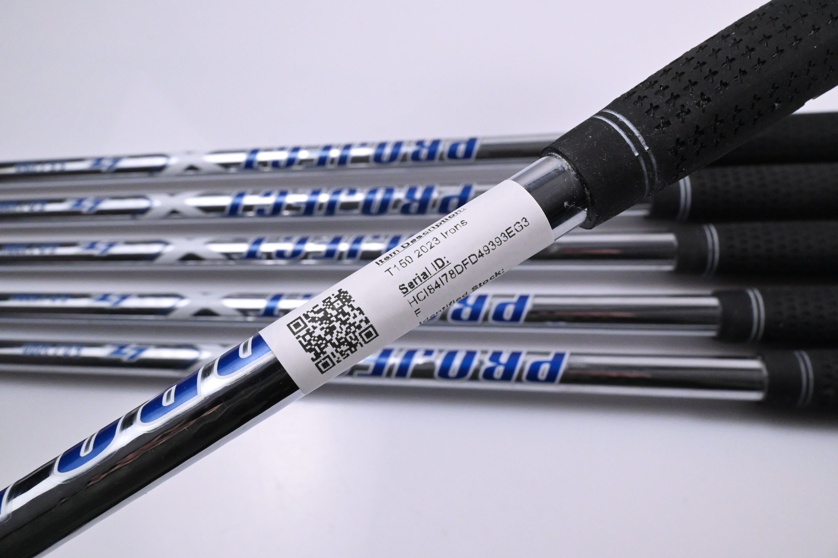 Titleist T150 2023 Irons / 6-PW+48 / Stiff Flex Project X LZ 120 Shafts