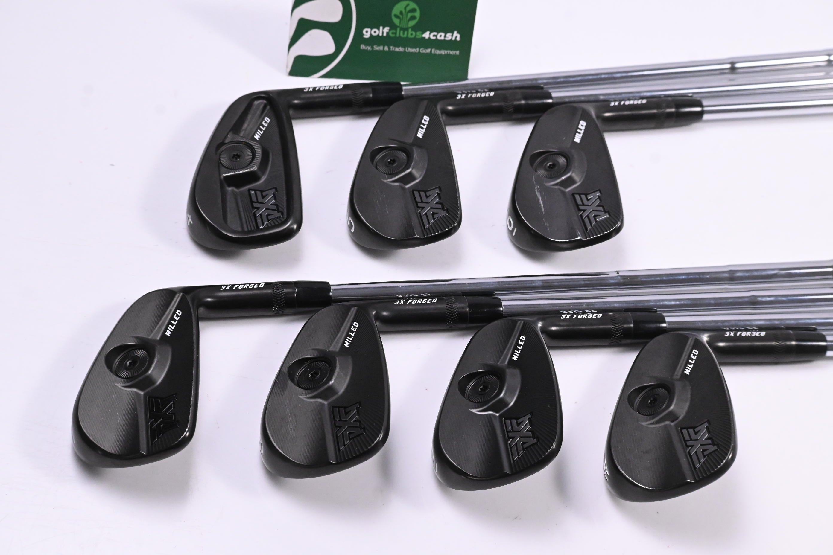 PXG 0317 ST Milled Irons / 4-PW / Stiff Flex Dynamic Gold MID 115 S300 Shafts