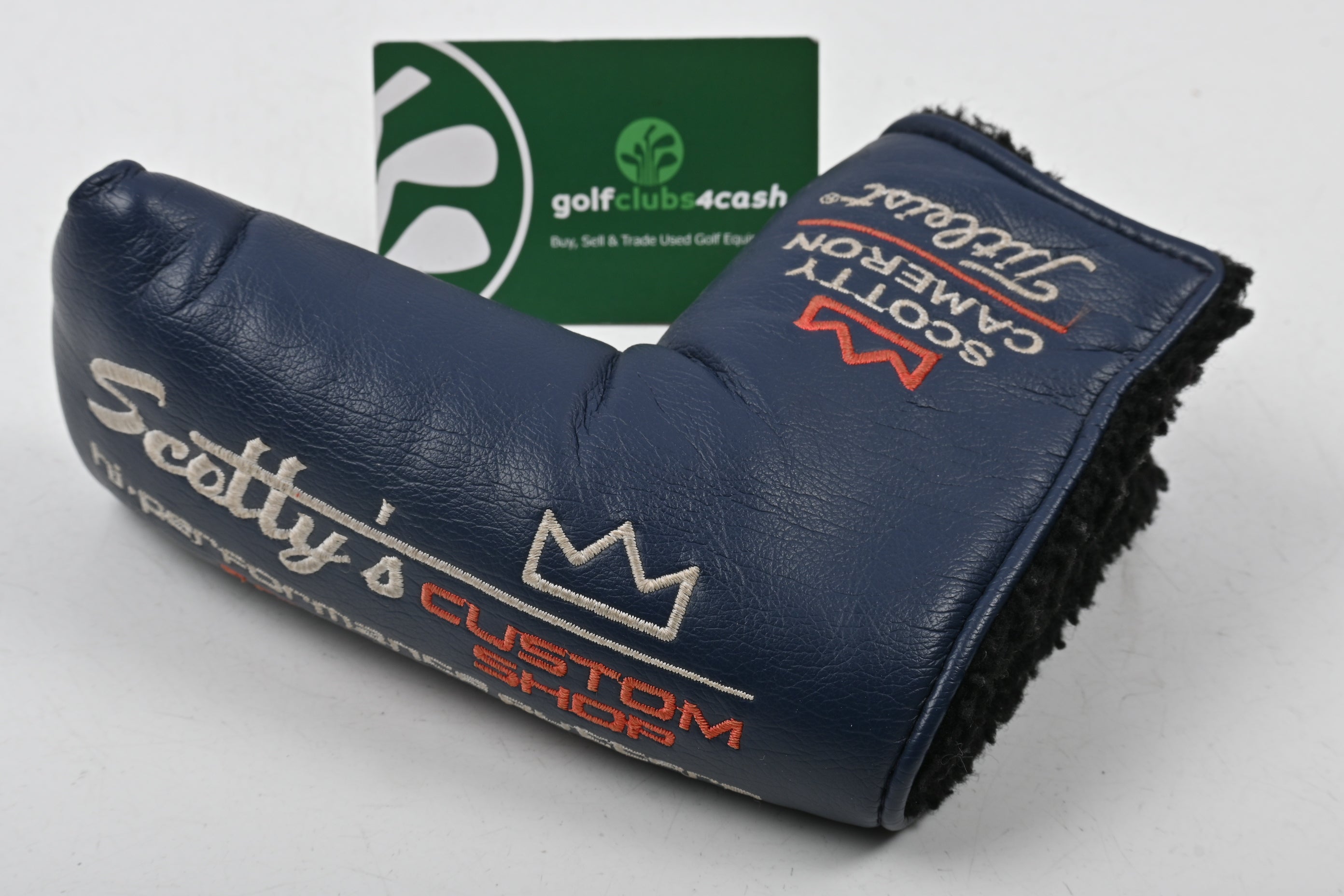 Scotty Cameron 2008 Custom Shop Putter Cover / Blade / Turbo Blue
