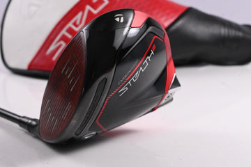 Left Hand Taylormade Stealth 2 Driver / 10.5 Degree / Stiff Flex Ventus TR Red 5
