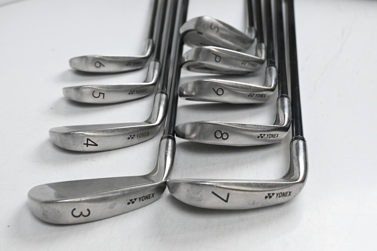 Yonex V-Mass 260 Irons / 3-PW+SW / Stiff Flex Yonex Ultimum Ti 5 Shafts