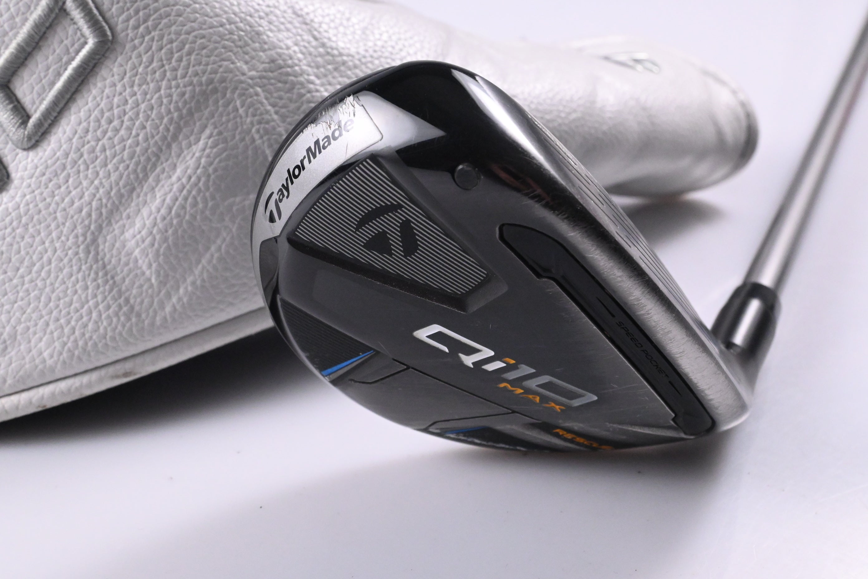 Taylormade Qi10 Max #4 Hybrid / 23 Degree / Regular Flex Speeder NX TCS 50 Shaft
