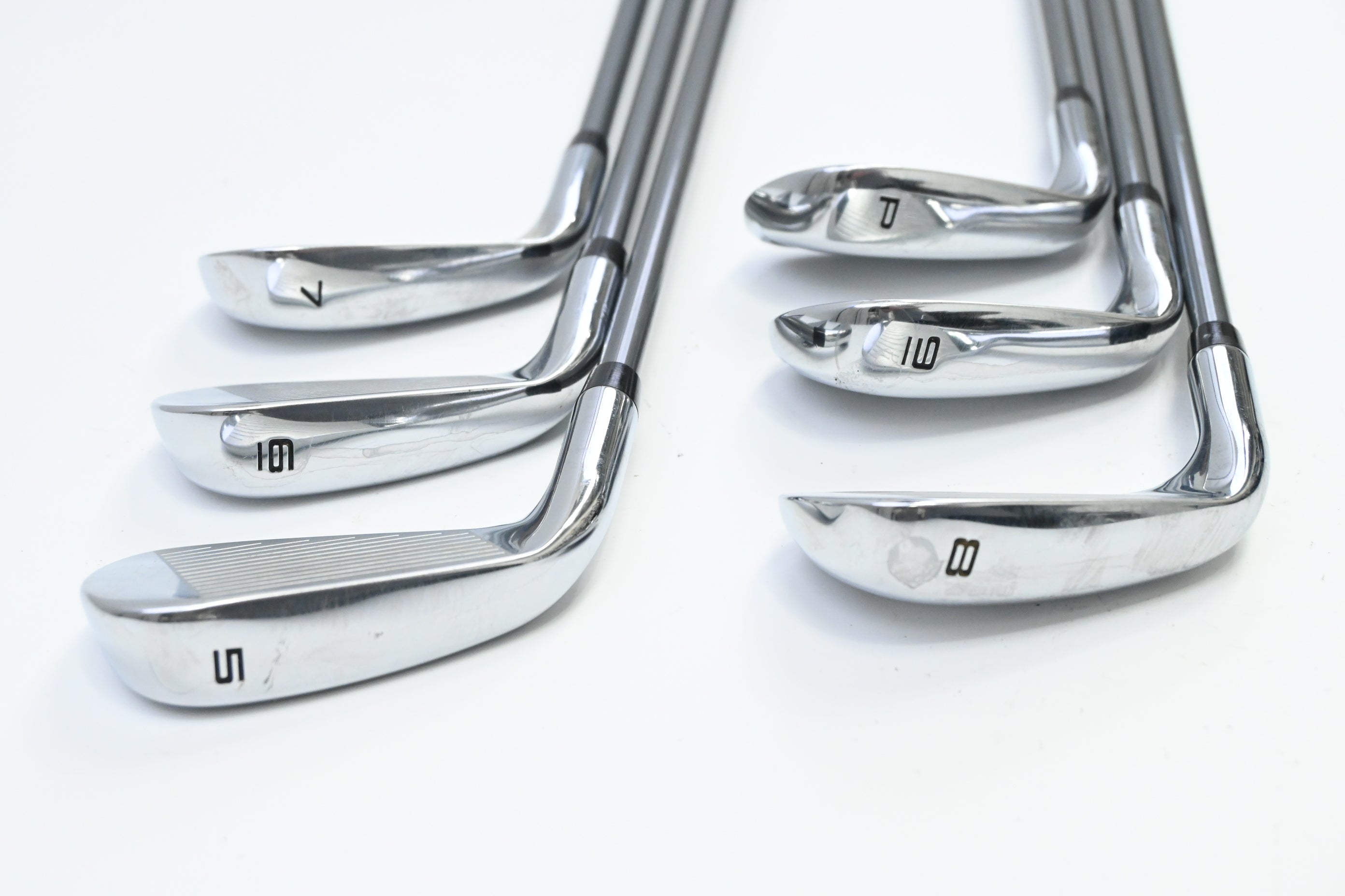 Callaway Elyte Irons / 5-PW / Regular Flex Denali Charcoal 65 Shafts