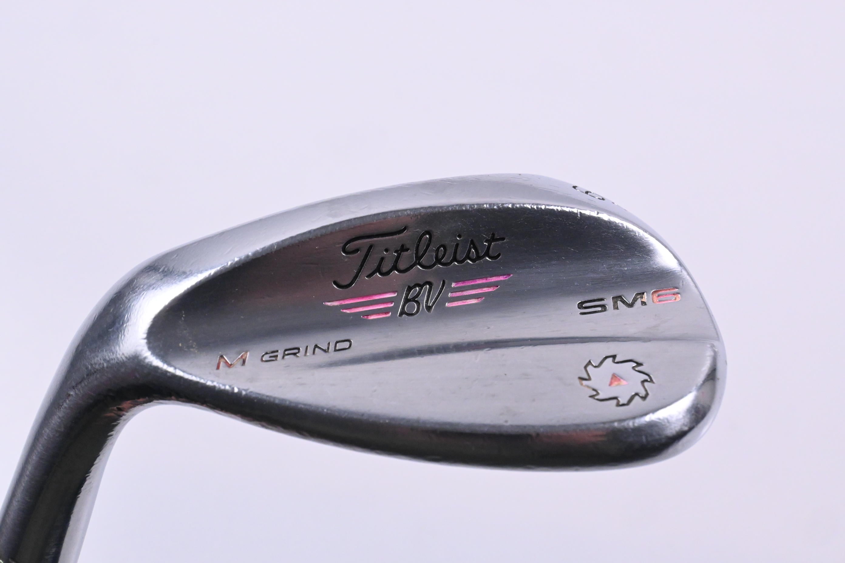 Left Hand Titleist Vokey SM6 Lob Wedge / 60 Degree / Wedge Flex Vokey SM6 Shaft