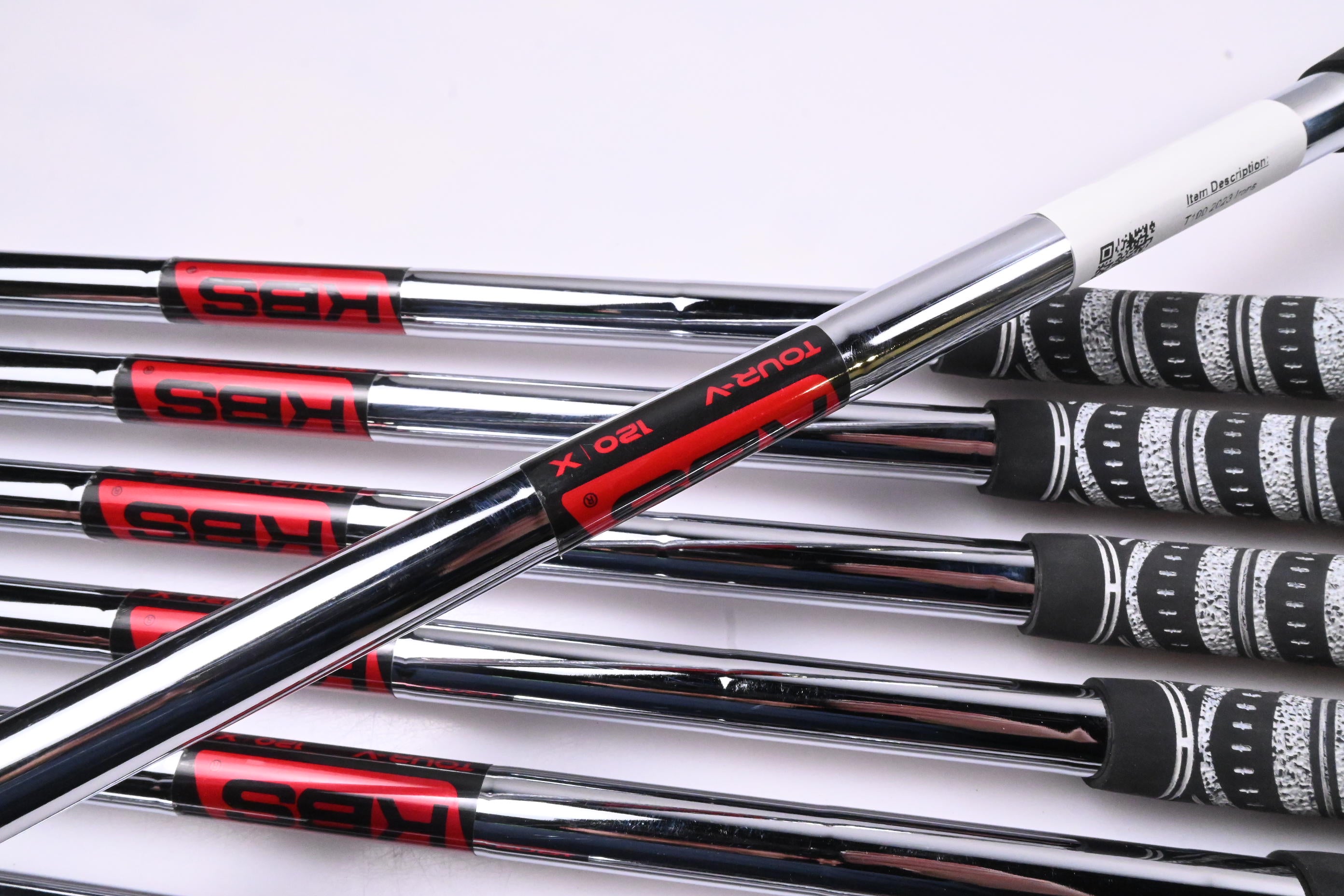 Titleist T100 2023 Irons / 4-PW / X-Flex KBS Tour-V 120 Shafts