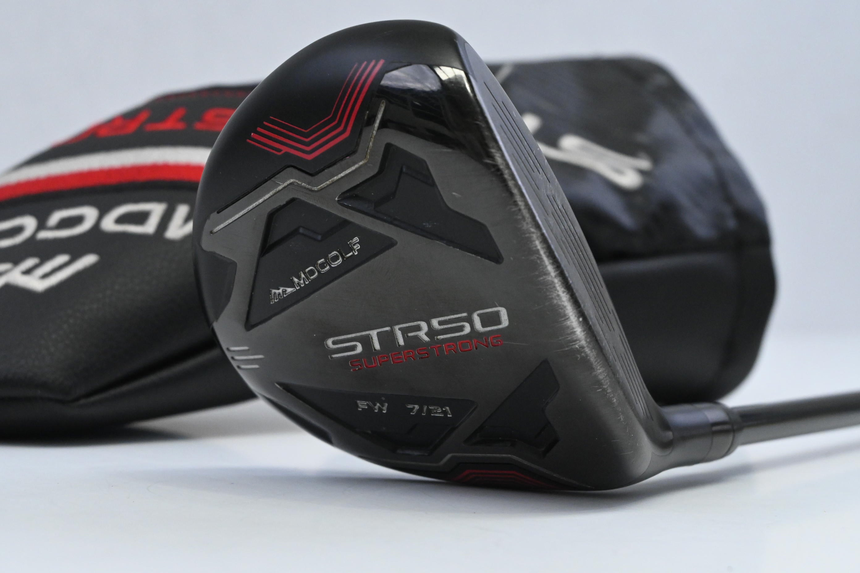 MD Golf Superstrong ST50 #7 Wood / 21 Degree / Regular Flex Balistik Shaft