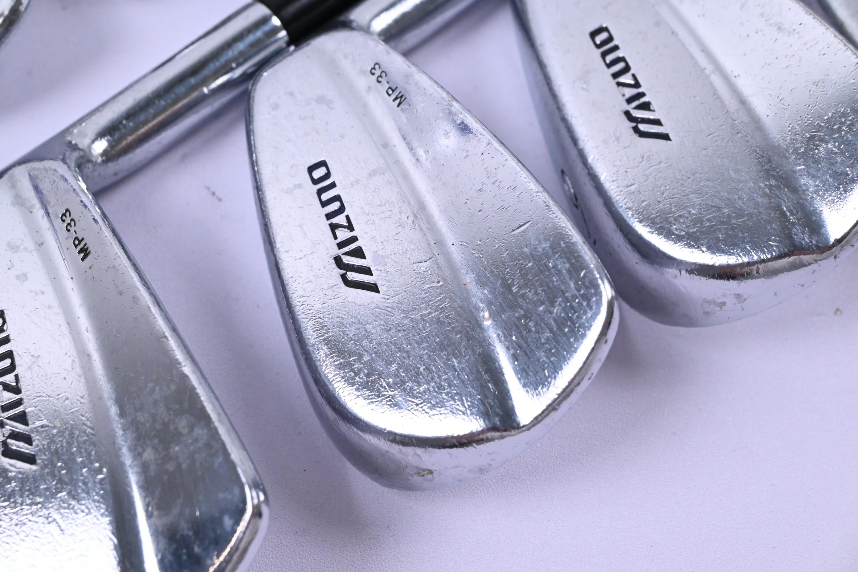 Mizuno MP-33 Irons / 3-PW / Stiff Flex Dynamic Gold Sensi Core S400 Shafts