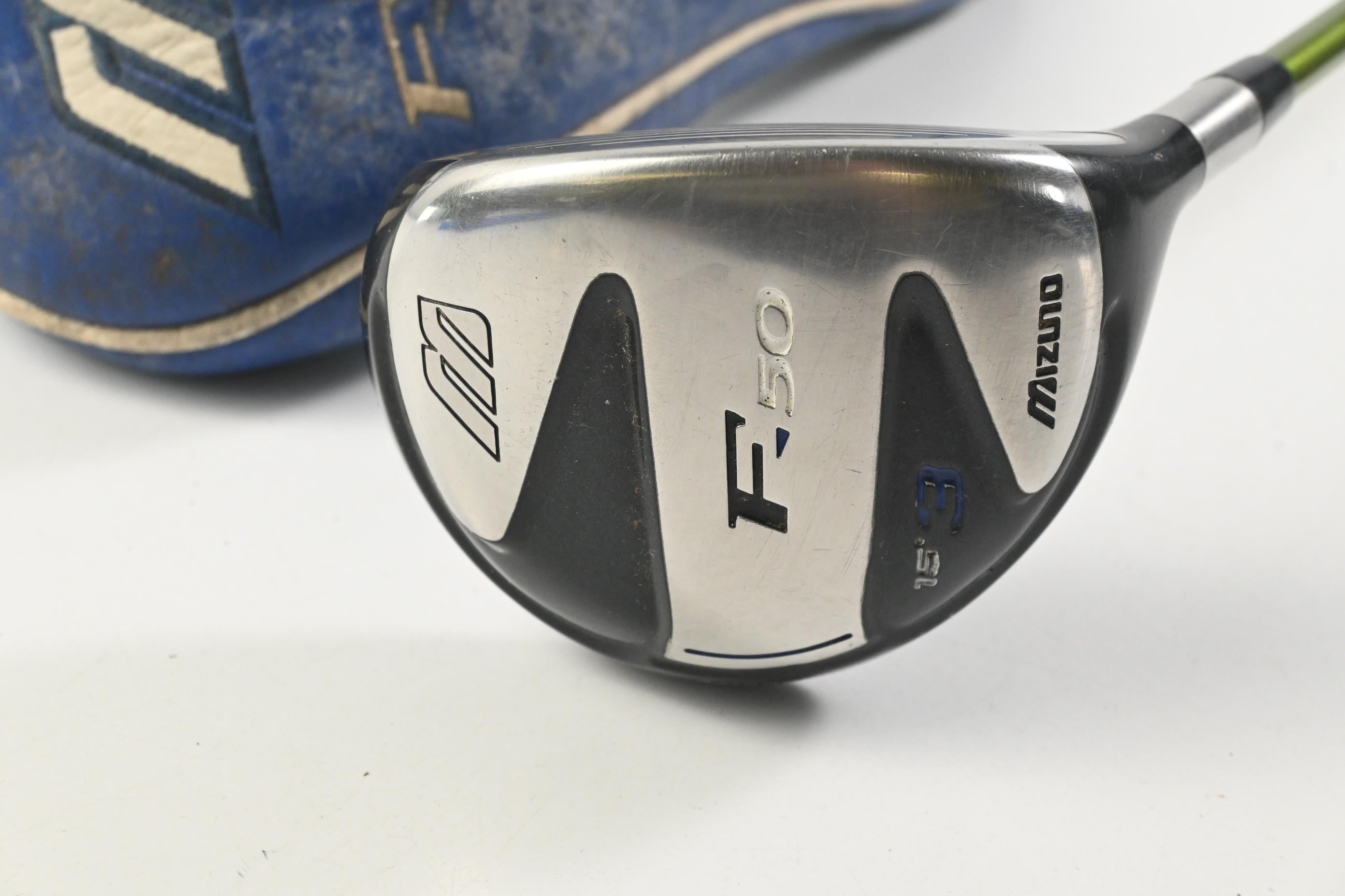 Mizuno F-50 #3 Wood / 15 Degree / Regular Flex Aldila NV Green 65 Shaft