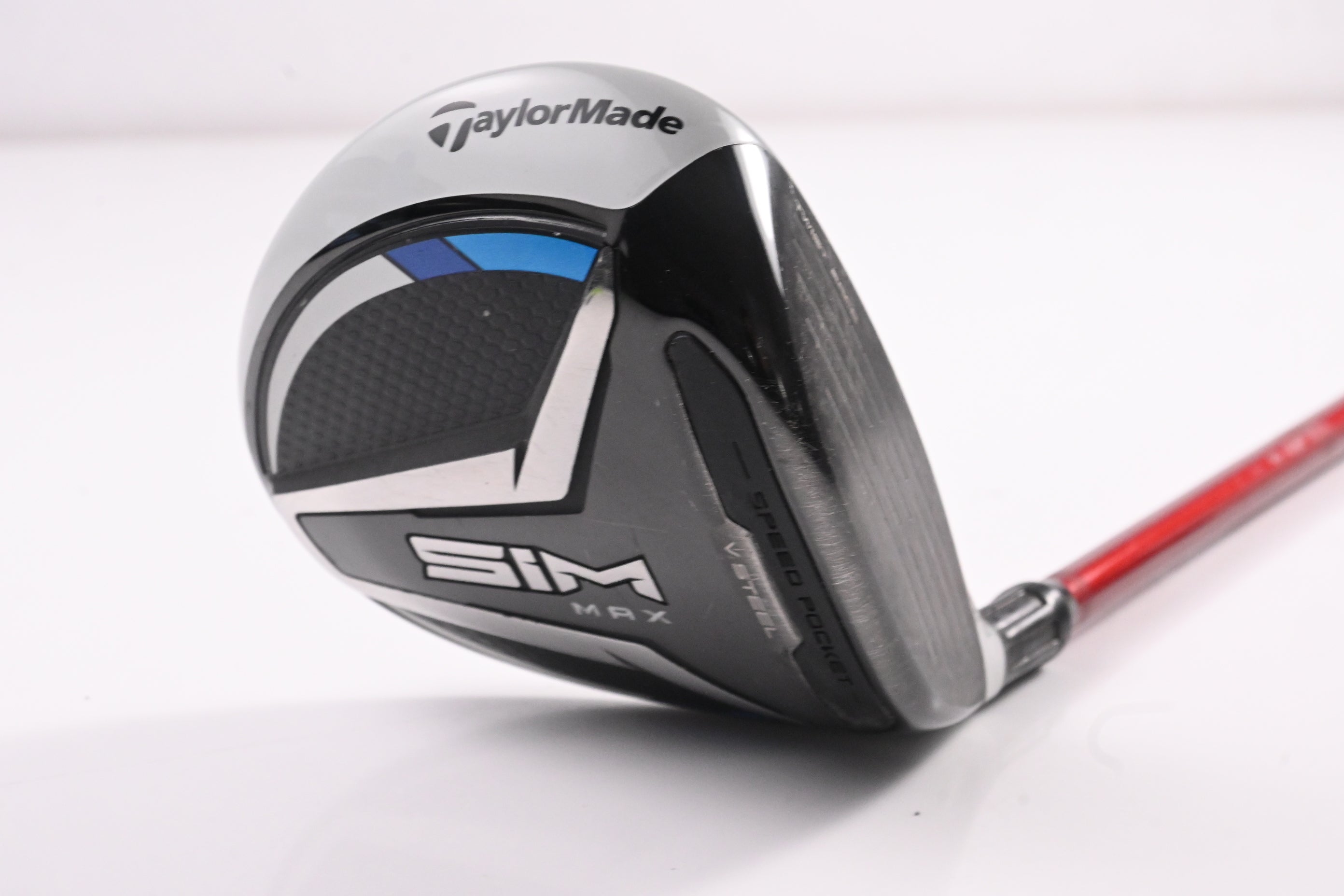 Taylormade SIM Max #3 Wood / 15 Degree / Stiff Flex Denali Red 50 Shaft