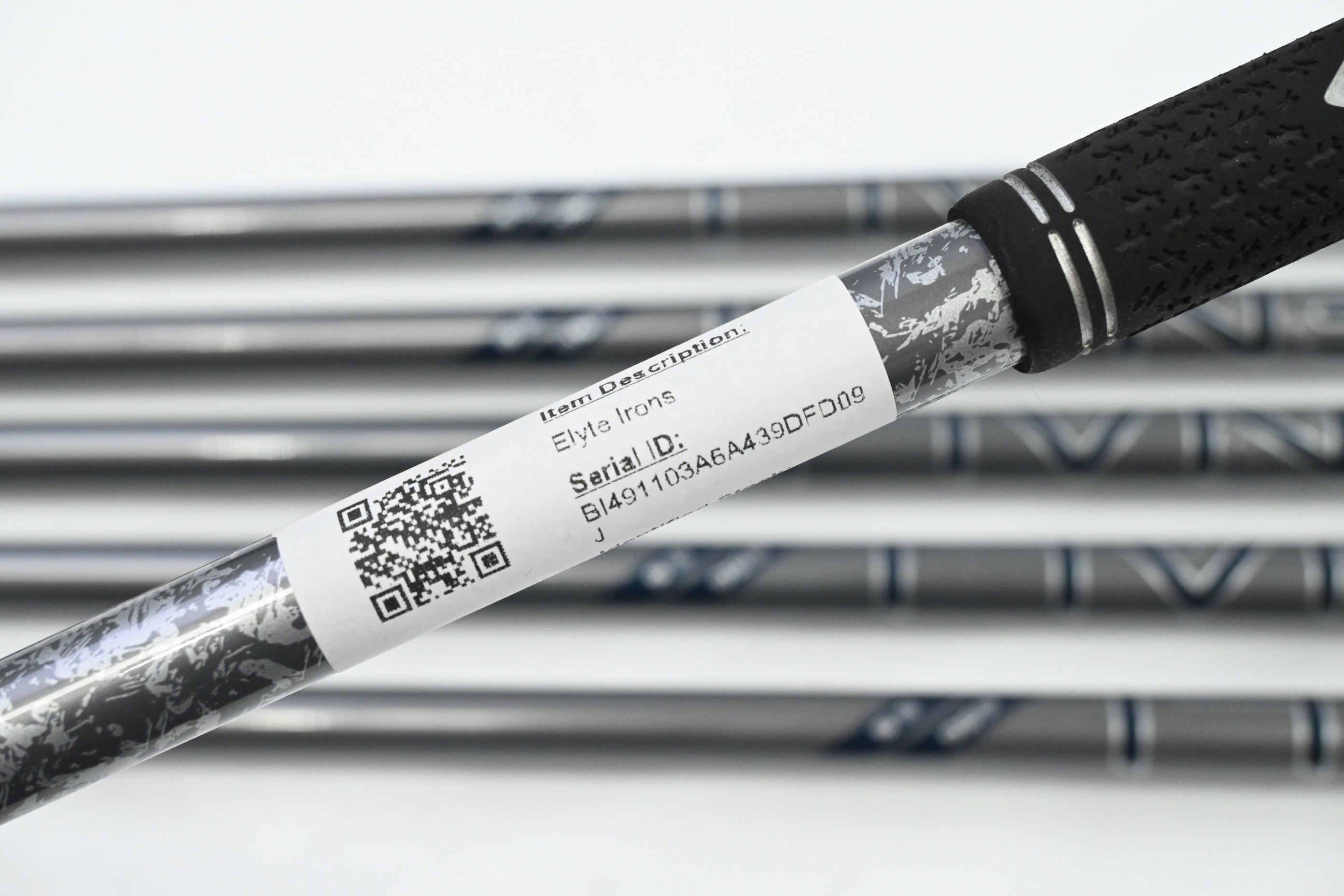Callaway Elyte Irons / 5-PW / Regular Flex Denali Charcoal 65 Shafts