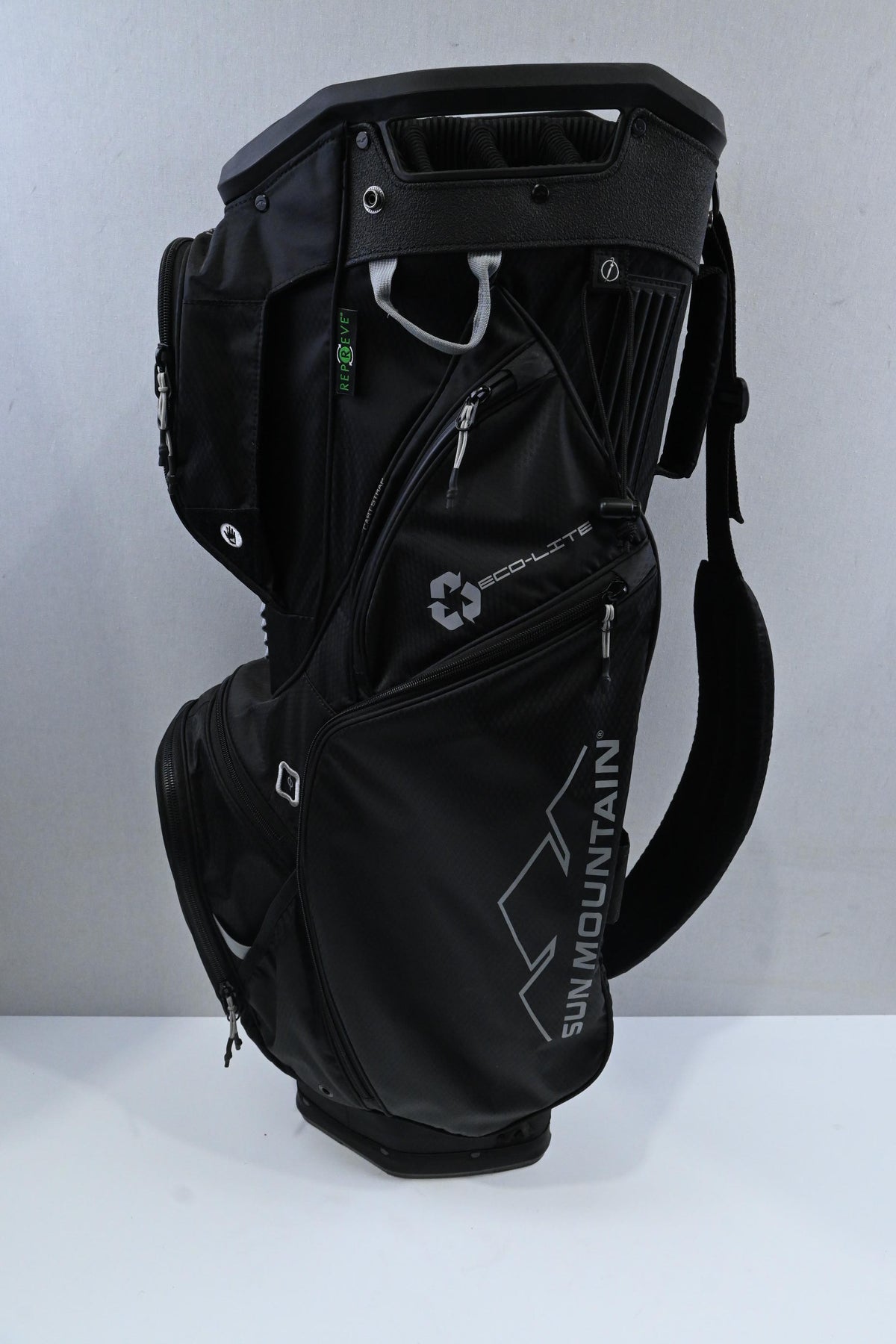 Sun Mountain Ecolite Cart Bag / 14-Way / Black