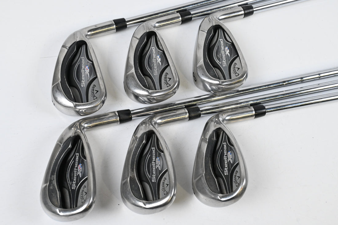 Callaway Steelhead XR Irons / 6-PW+SW / Regular Flex KBS Tour 90 Shafts