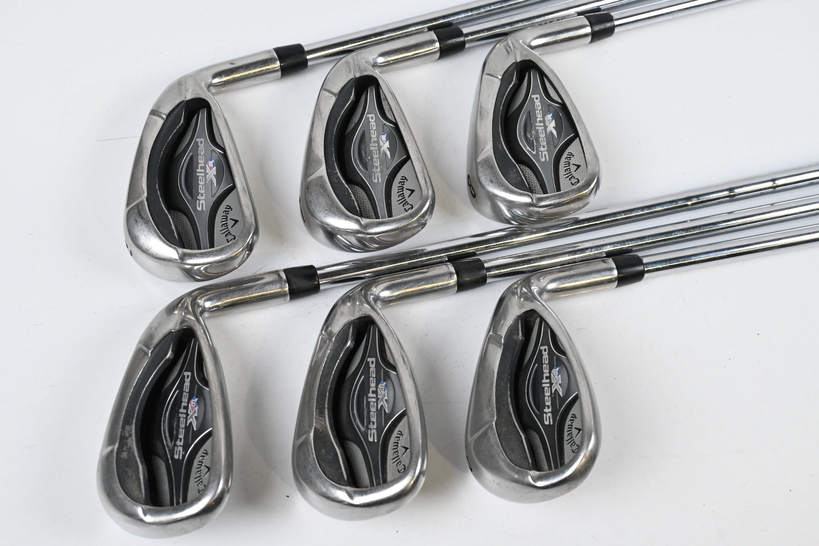 Callaway Steelhead XR Irons / 6-PW+SW / Regular Flex KBS Tour 90 Shafts