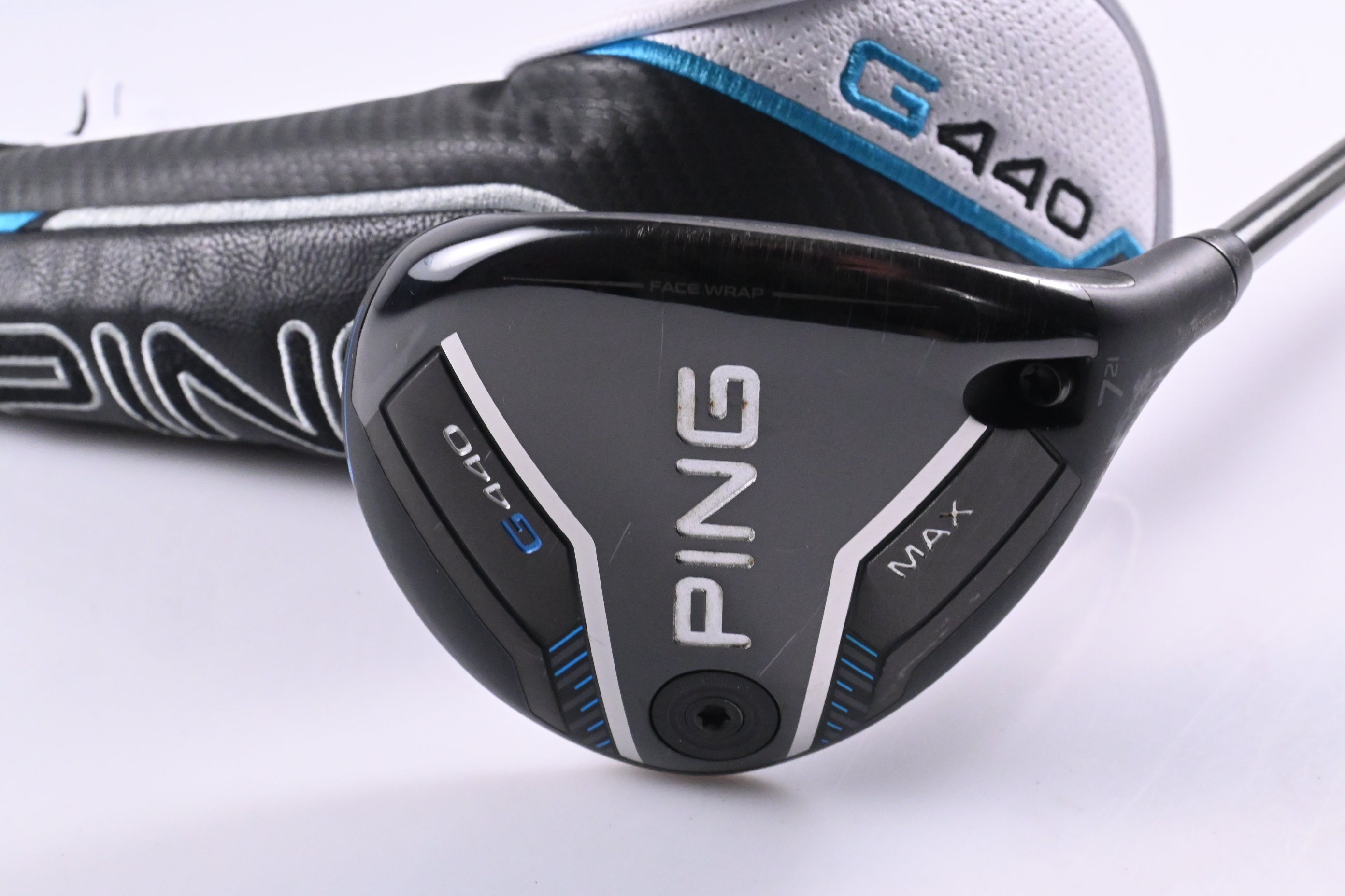 Ping G440 Max #7 Wood / 21 Degree / Stiff Flex Ping Tour 2.0 Chrome 75 Shaft