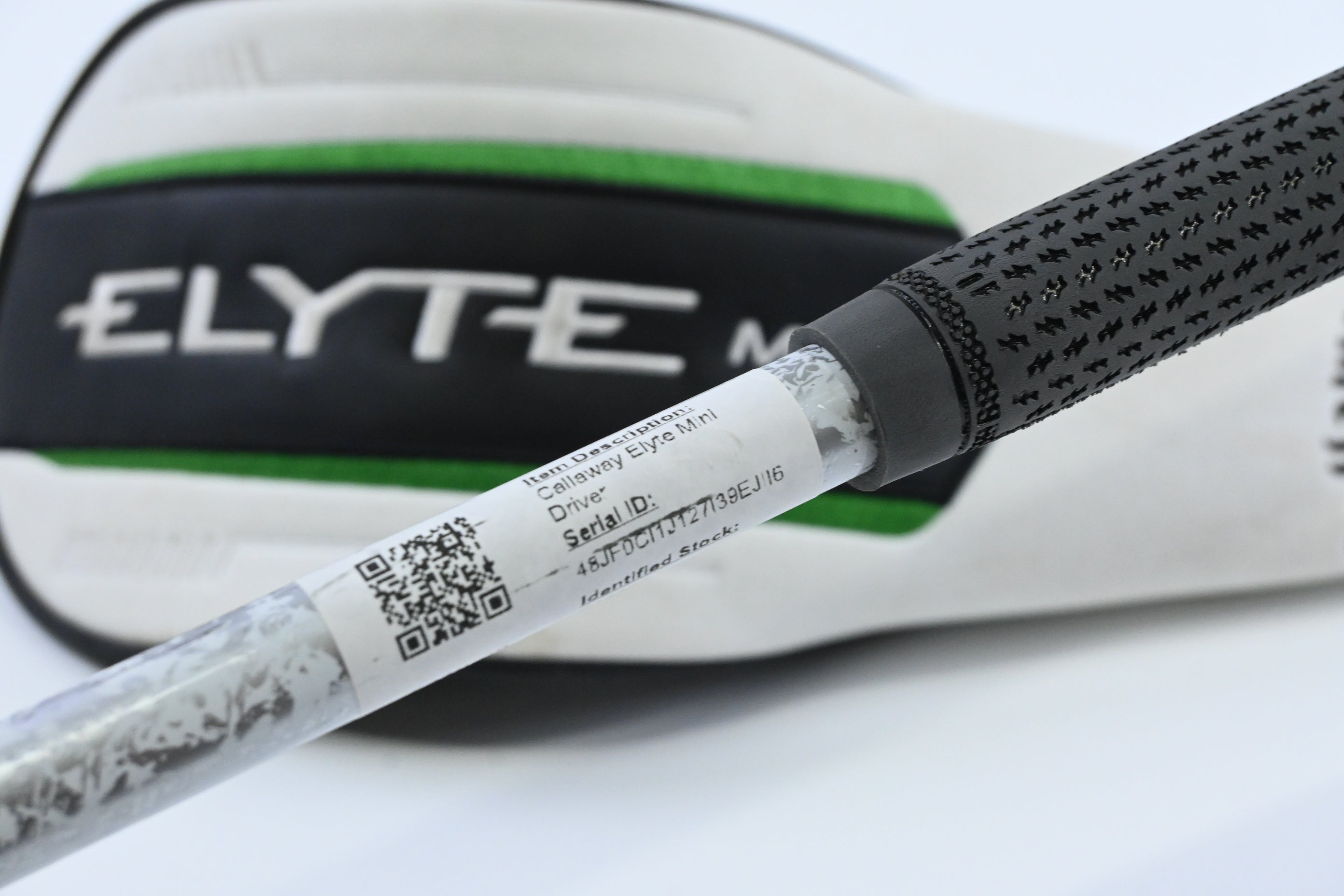 Callaway Elyte Mini Driver / 13.5 Degree / Stiff Flex Denali Charcoal 60 Shaft