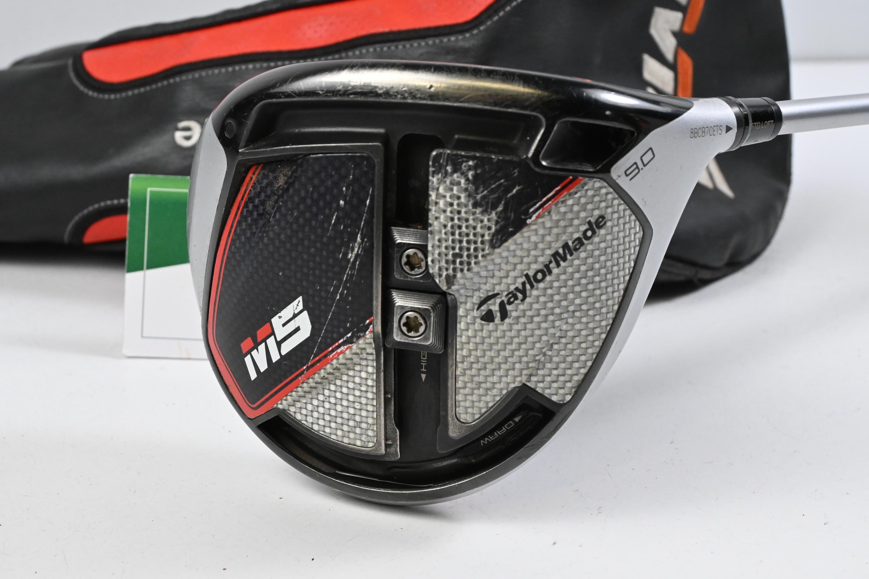 Taylormade M5 Driver / 9 Degree / Stiff Flex Tensei CK Orange 60 Shaft