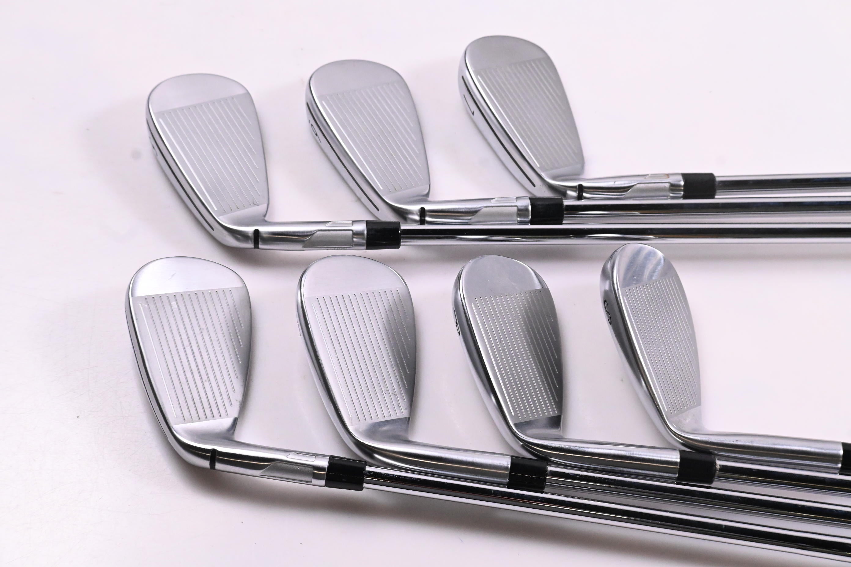 Taylormade Qi Irons / 5-PW+SW / Stiff Flex KBS MAX MT 85 Shafts