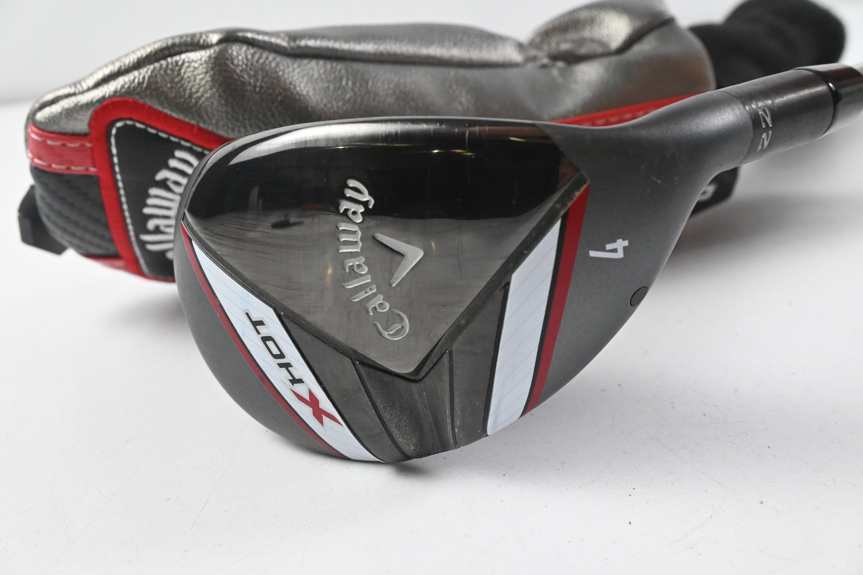 Ladies Callaway X Hot #4 Hybrid / 22 Degree / Ladies Flex Project X PXv Shaft
