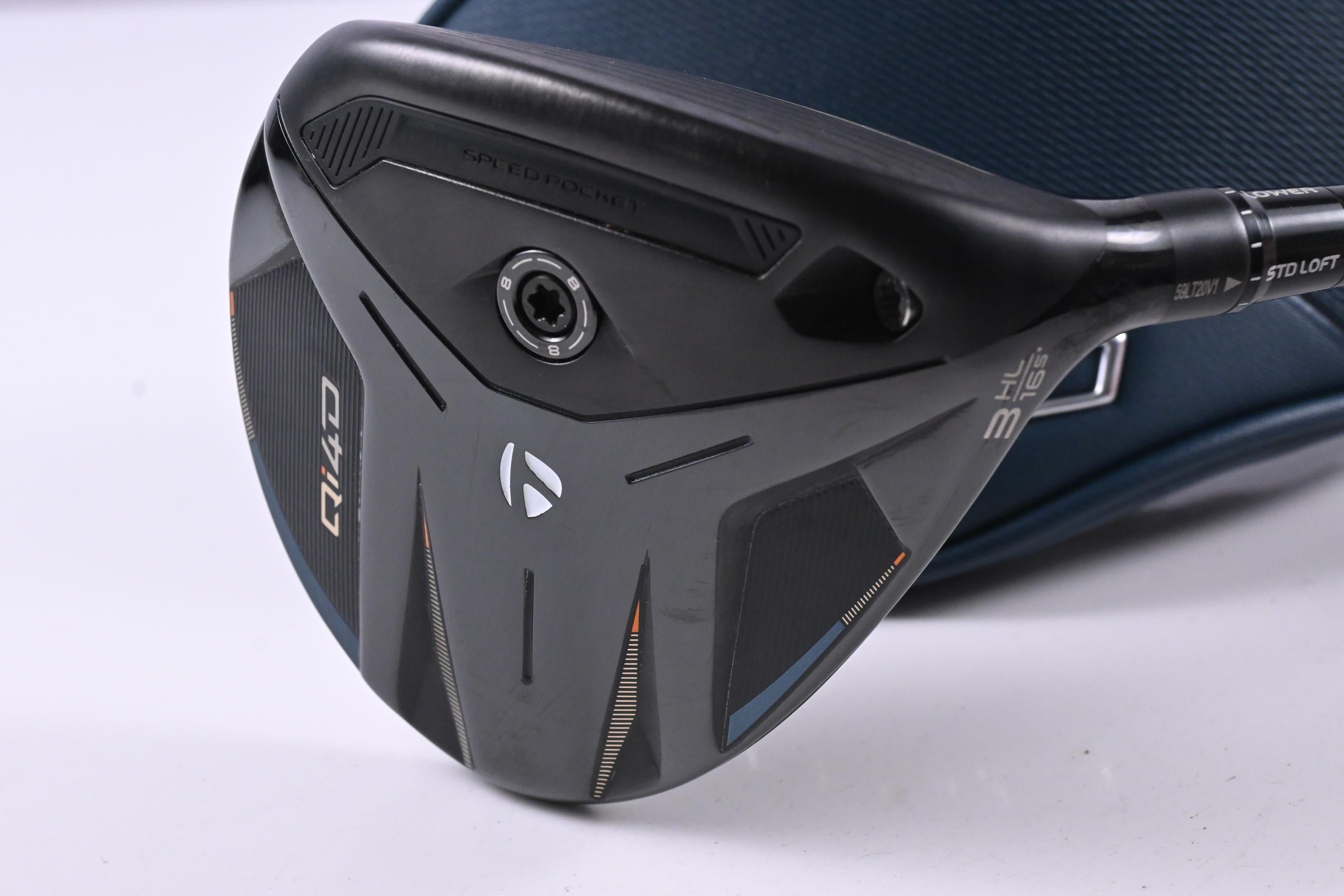 Taylormade Qi4D #3 Wood / 16.5 Degree / Regular Flex REAX White 55 Shaft