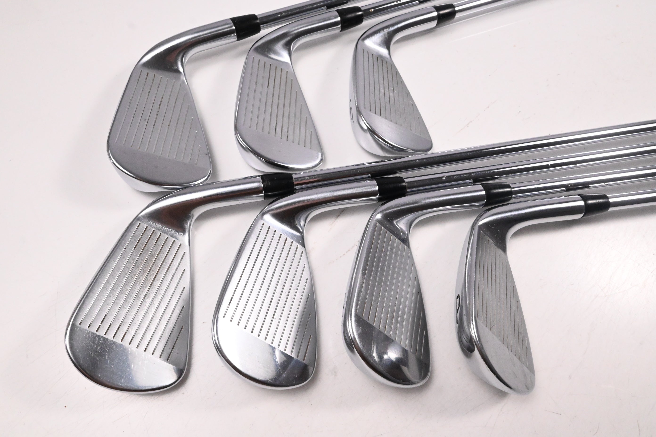 Left Hand Titleist 718 AP3 Irons / 4-PW / Regular Flex AMT Red R300 Shafts