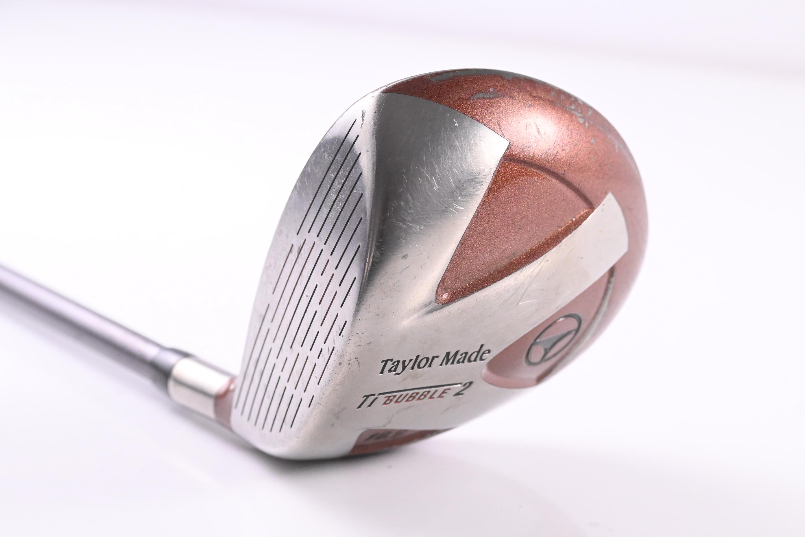 Left Hand Taylormade Ti Bubble 2 Driver / 10.5 Degree / Regular Flex Bubble 80