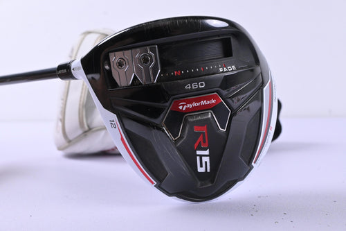 Left Hand Taylormade R15 Driver / 12 Degree / Stiff Flex Speeder Evolution 57
