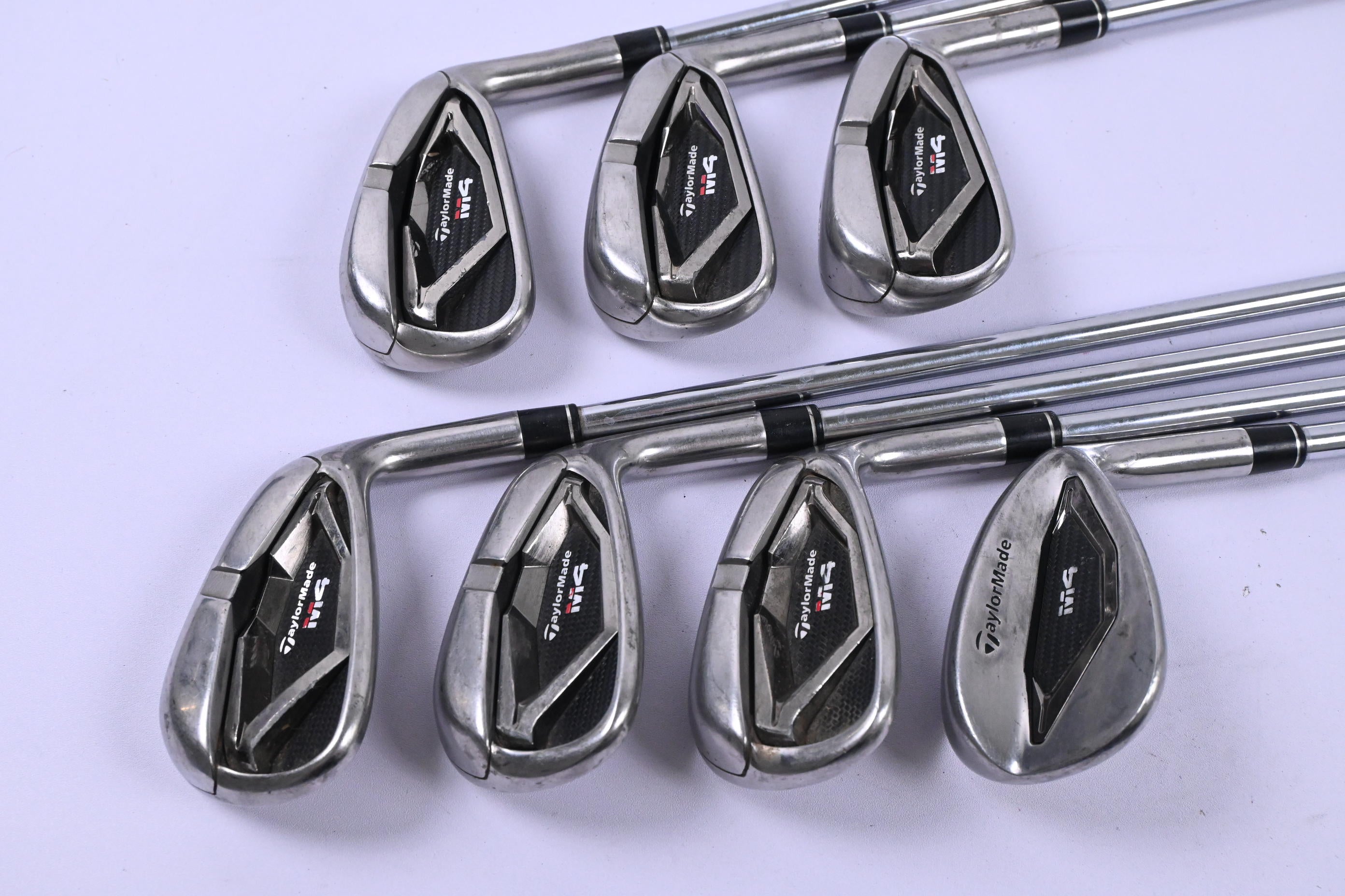 Taylormade M4 Irons / 5-PW+SW / Regular Flex KBS Max 85 Shafts