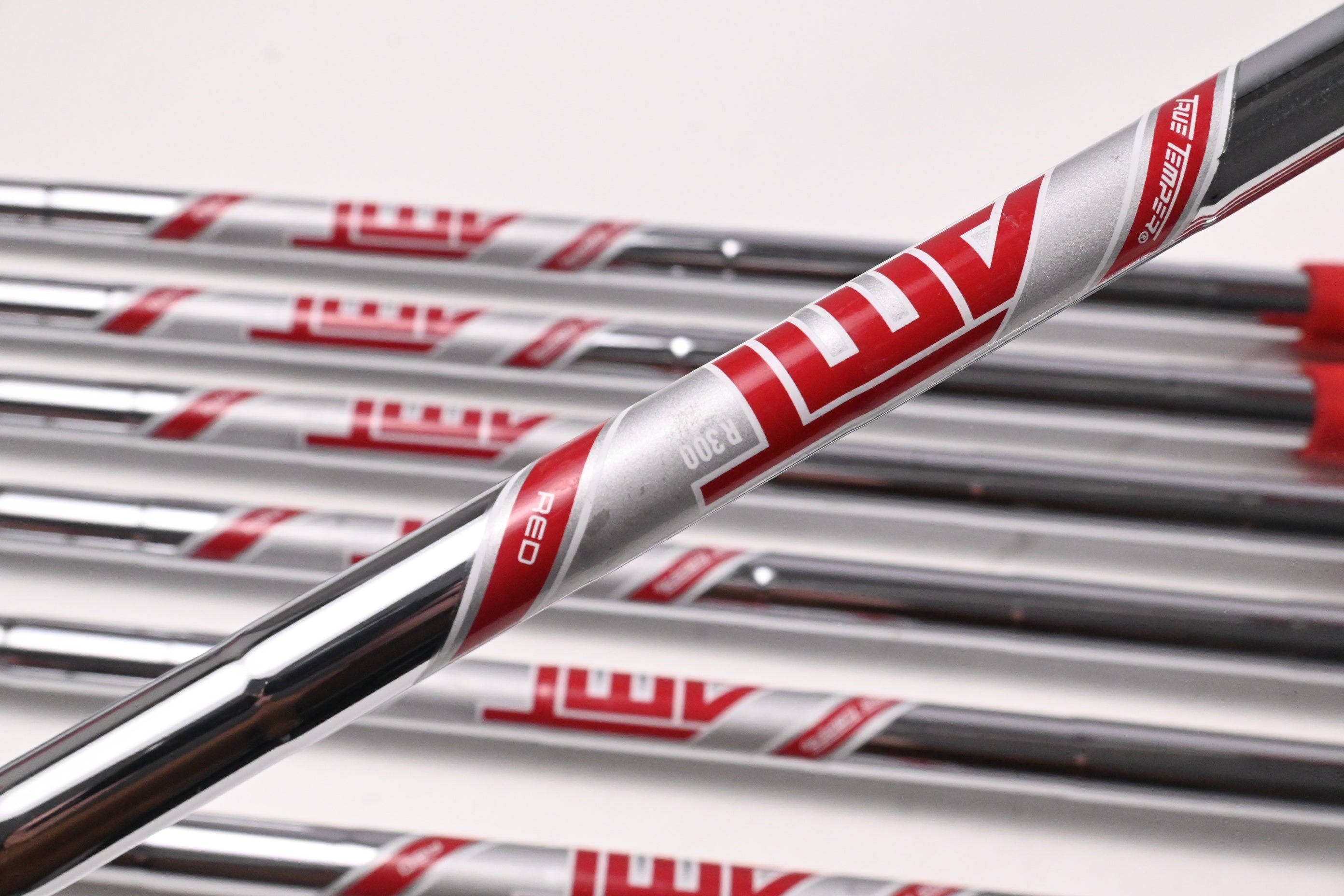 Left Hand Titleist 718 AP3 Irons / 4-PW / Regular Flex AMT Red R300 Shafts