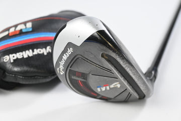Taylormade M4 #4 Hybrid / 22 Degree / Stiff Flex Fujikura Atmos Red 7 Shaft