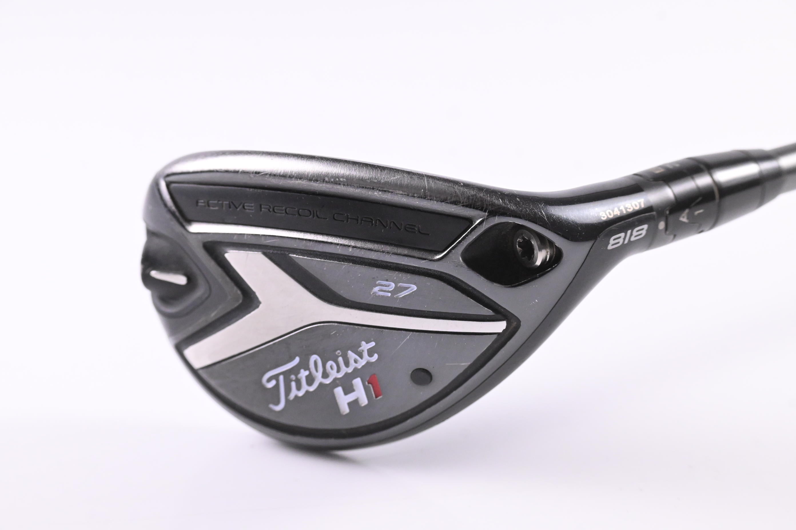 Titleist 818 H1 #6 Hybrid / 27 Degree / Stiff Flex Aldila Rogue MAX 85 Shaft