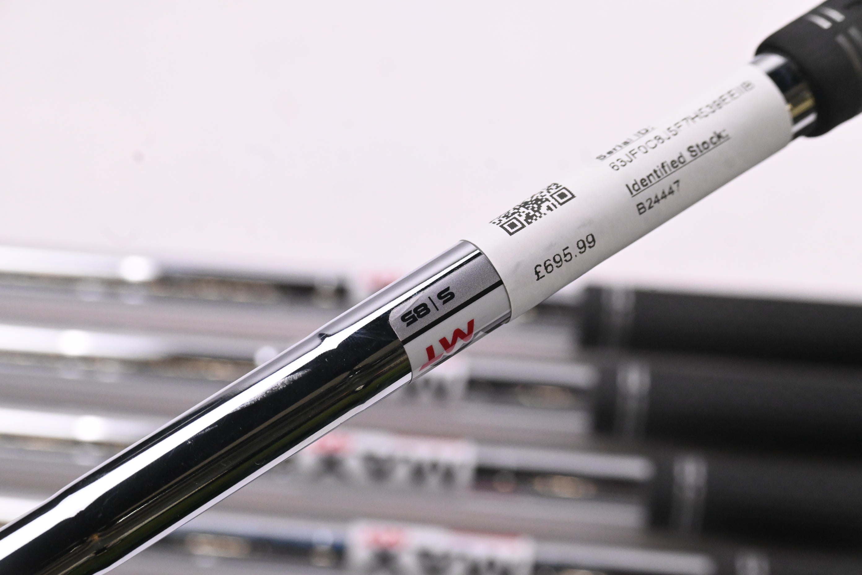 Taylormade Qi Irons / 5-PW+SW / Stiff Flex KBS MAX MT 85 Shafts