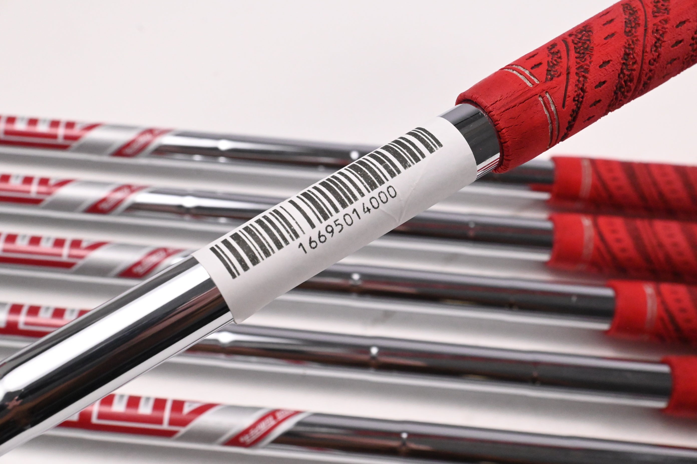 Left Hand Titleist 718 AP3 Irons / 4-PW / Regular Flex AMT Red R300 Shafts