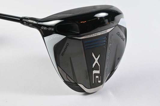 Left Hand Cleveland Launcher XL 2 Driver / 9-12 Degree / Stiff Flex HZRDUS Smoke
