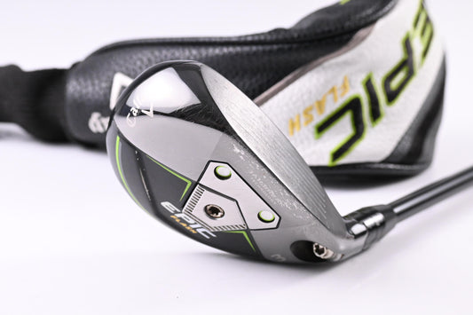 Callaway Epic Flash #3 Hybrid / 18 Degree / Stiff Flex Tensei AV White 70 Shaft