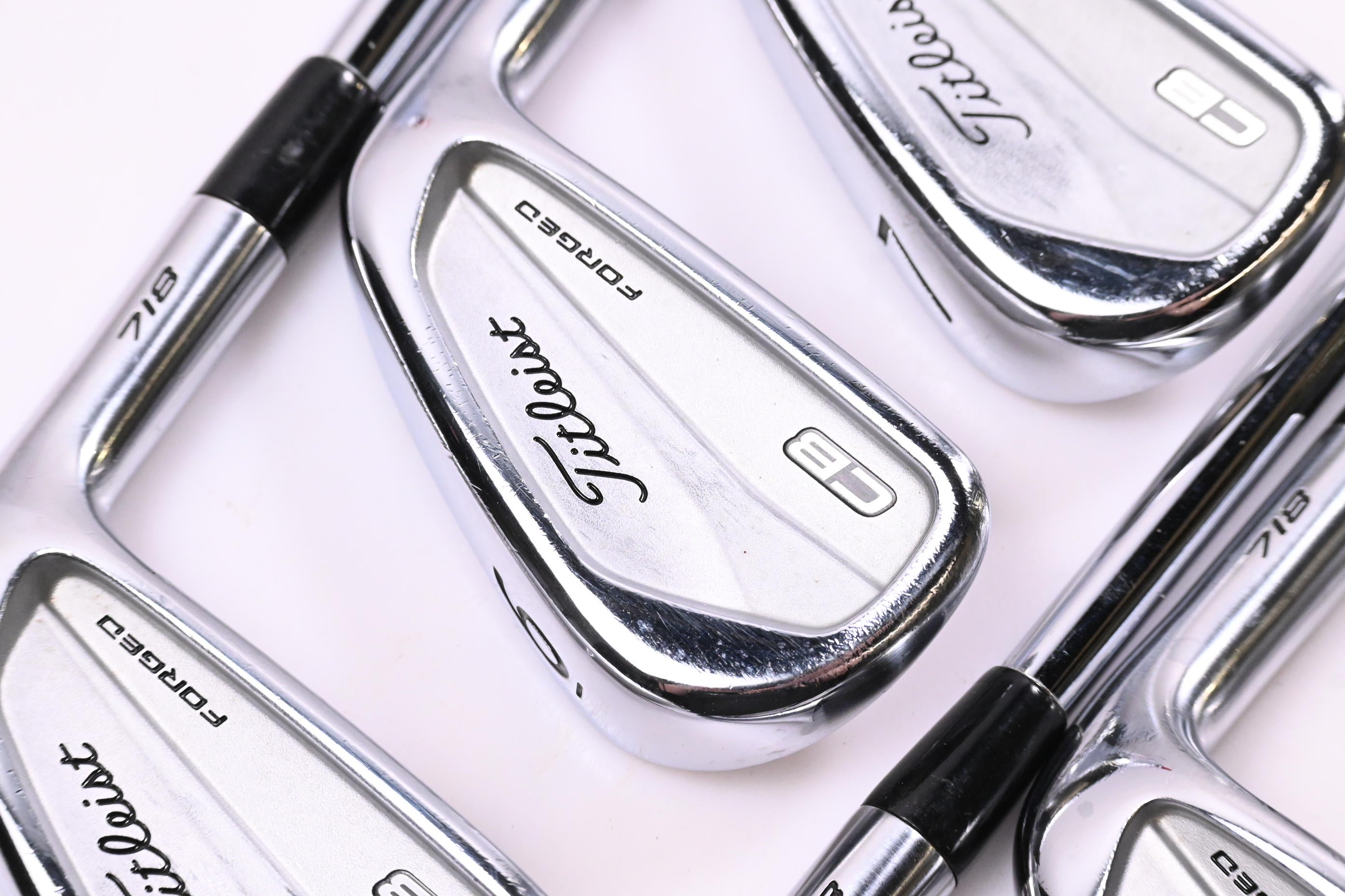 Titleist 718 CB Irons / 5-PW / Stiff Flex KBS Tour 120 Shafts