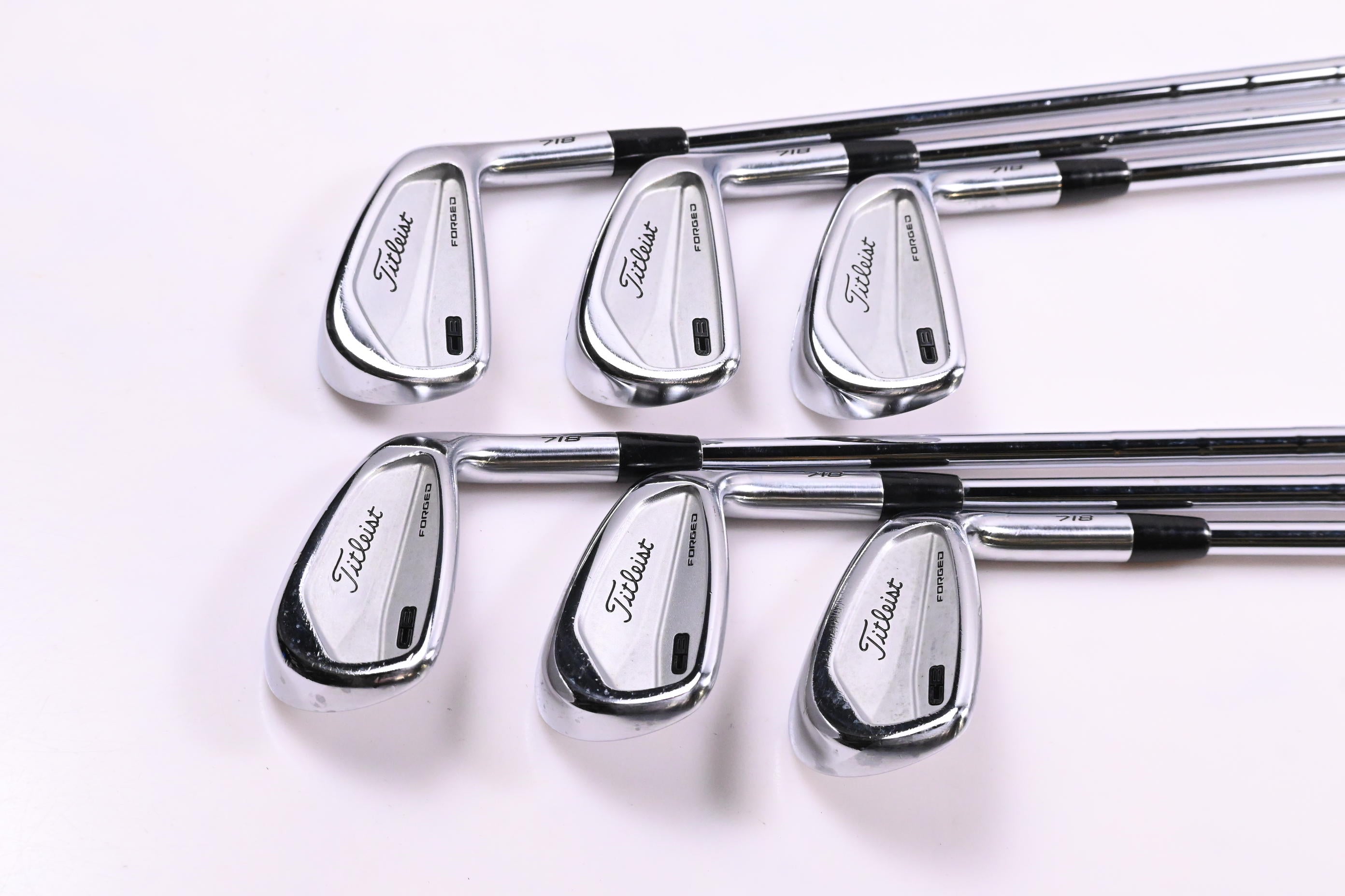 Titleist 718 CB Irons / 5-PW / Stiff Flex KBS Tour 120 Shafts