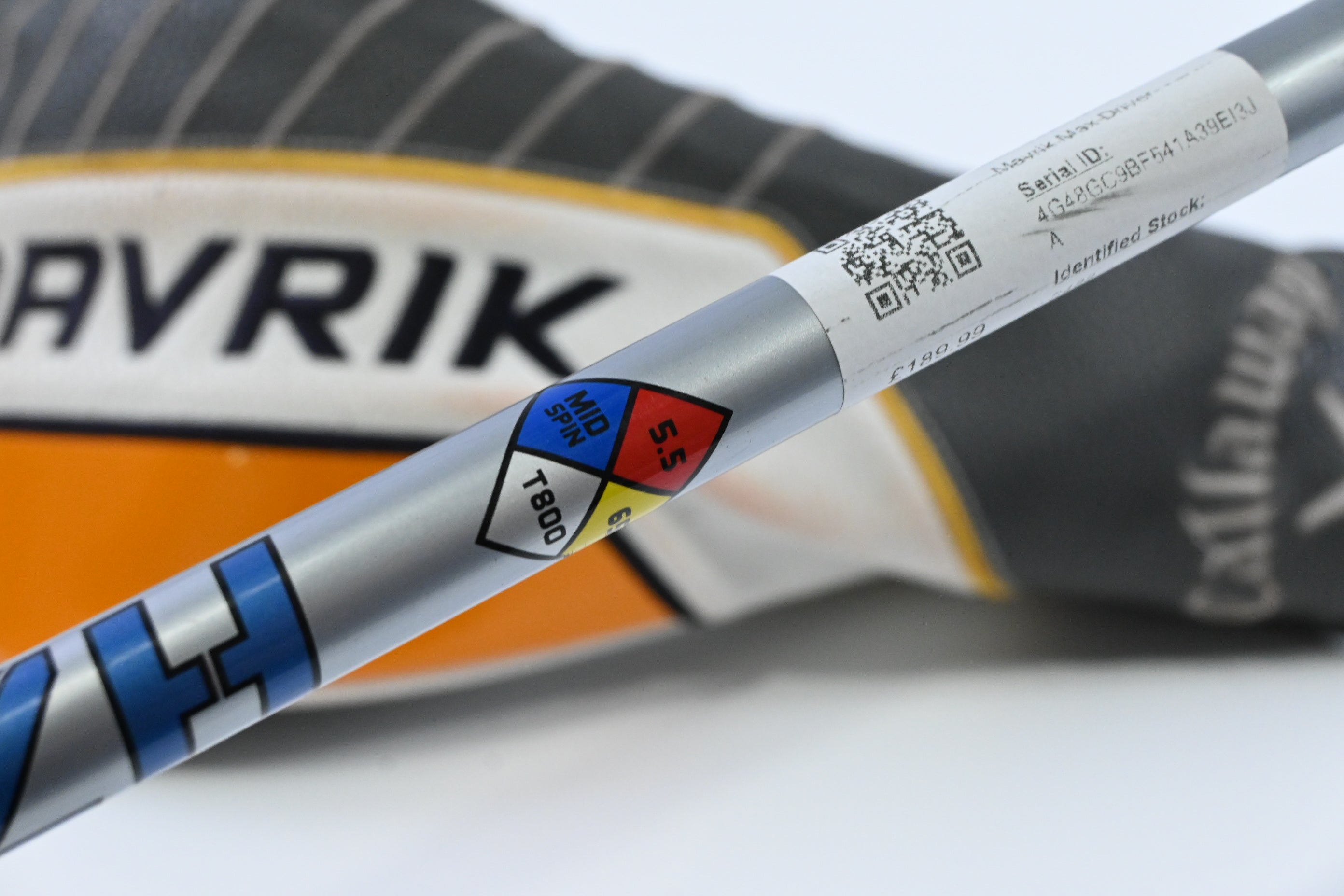 Callaway Mavrik Max Driver / 10.5 Degree / Regular Flex HZRDUS T800 65 Shaft