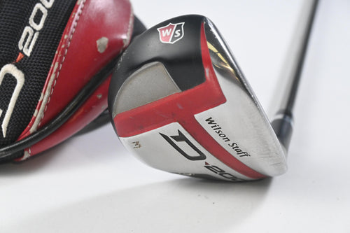 Wilson D200 #3 Hybrid / 19 Degree / Regular Flex UST Elements Chrome 54 Shaft