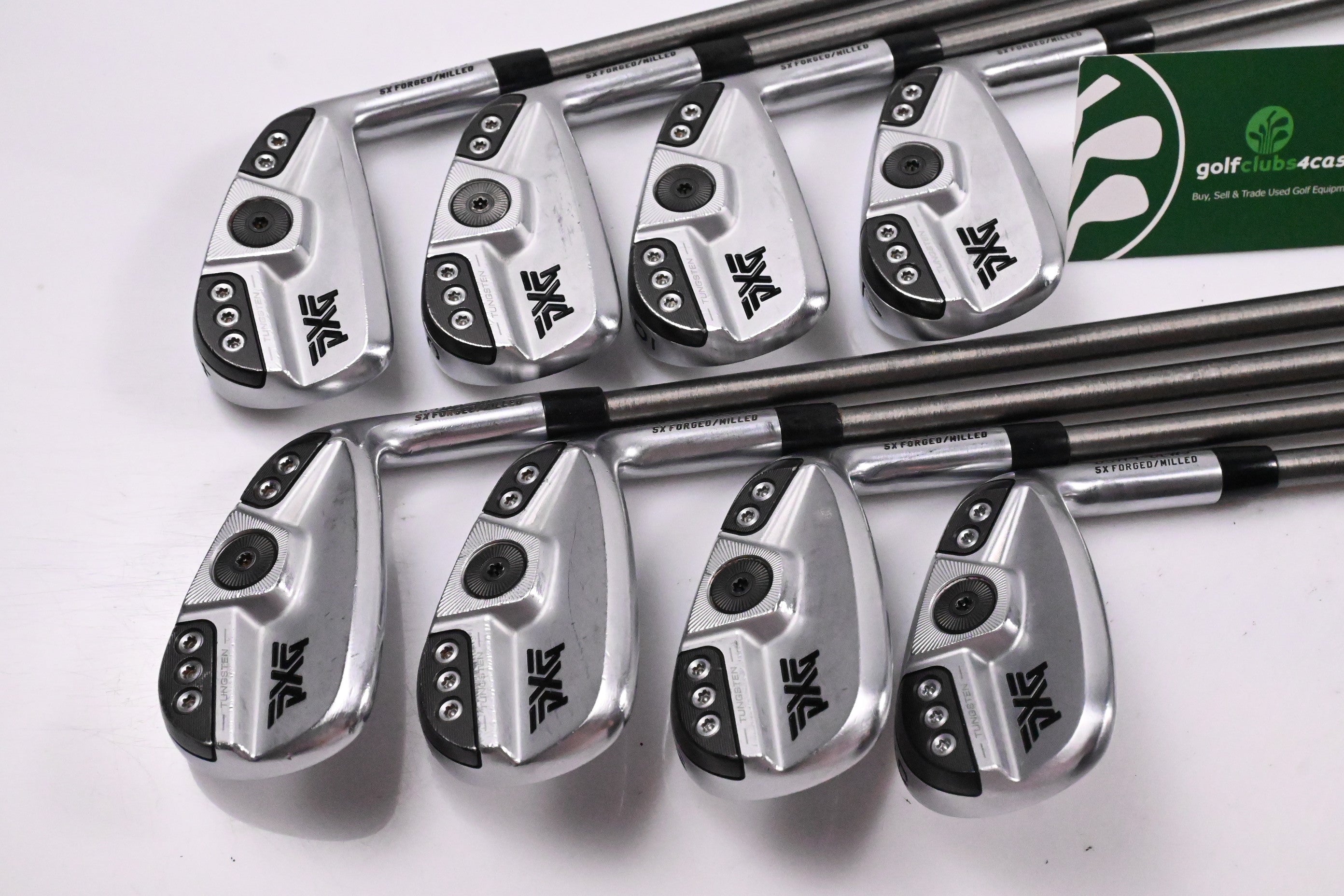 PXG 0311 T Gen5 Irons / 4-PW+GW / Stiff Flex Aerotech Steelfiber i95 Shafts