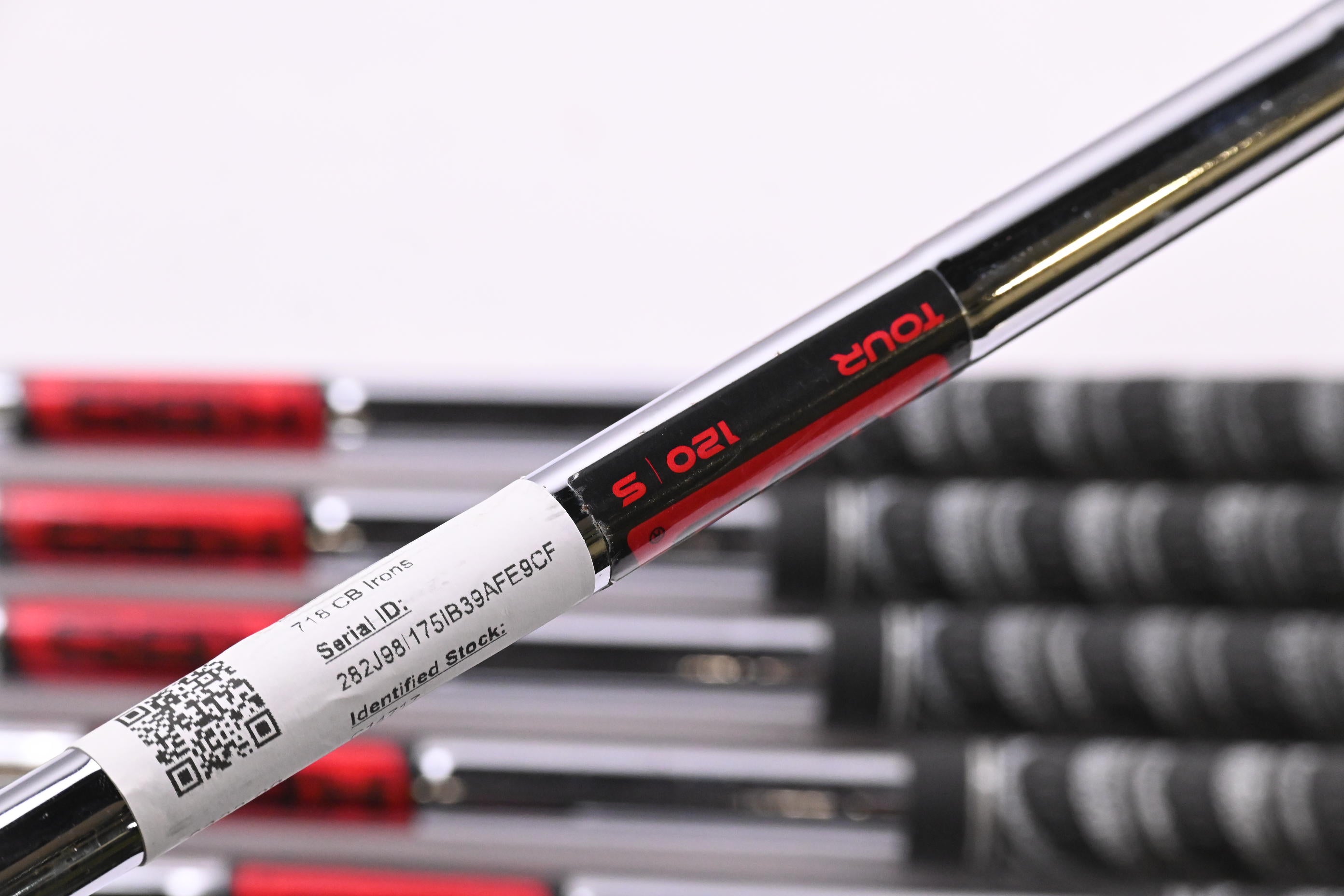 Titleist 718 CB Irons / 5-PW / Stiff Flex KBS Tour 120 Shafts