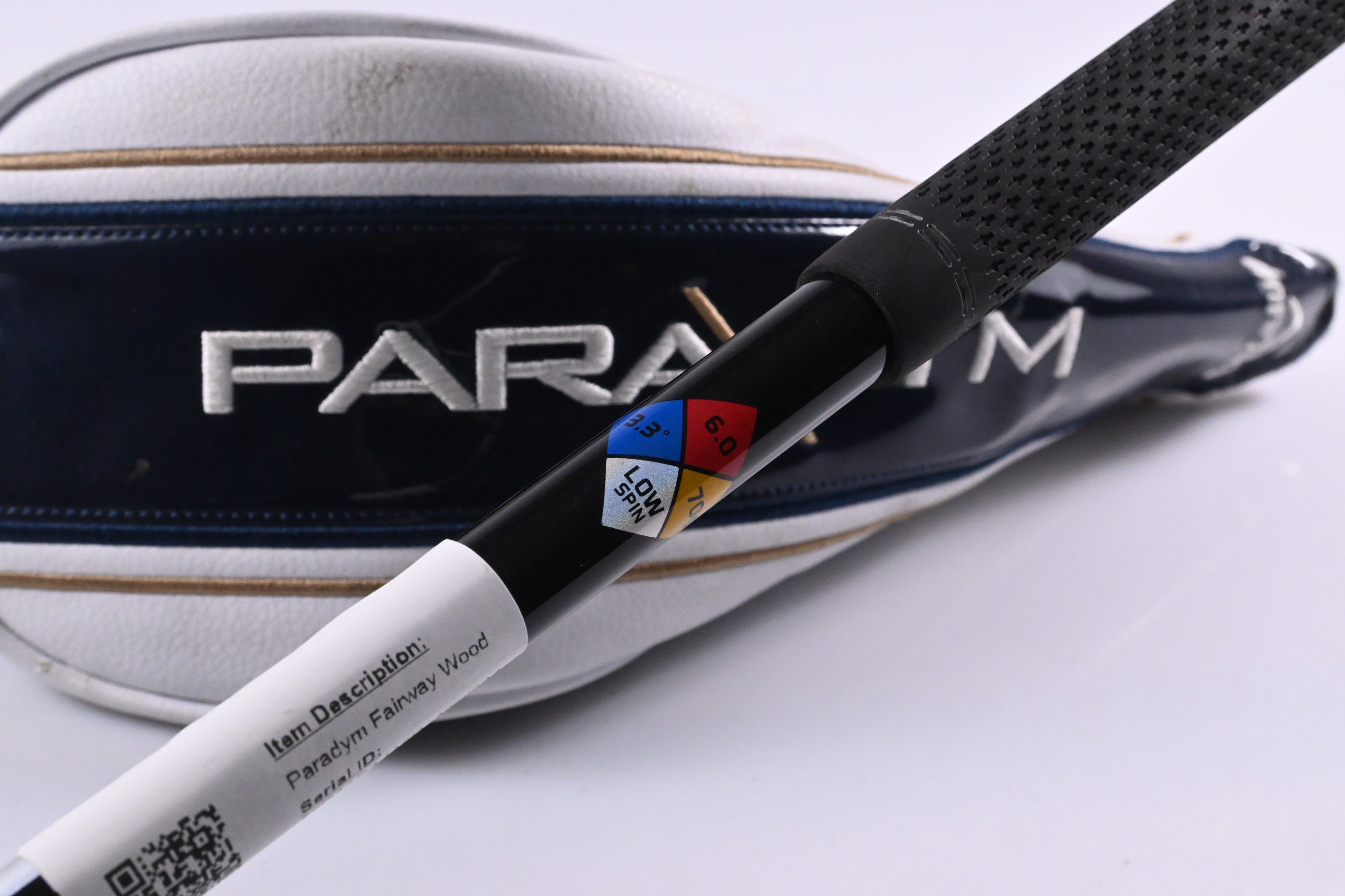 Callaway Paradym #5 Wood / 18 Degree / Stiff Flex HZDRDUS Gen4 Black 70